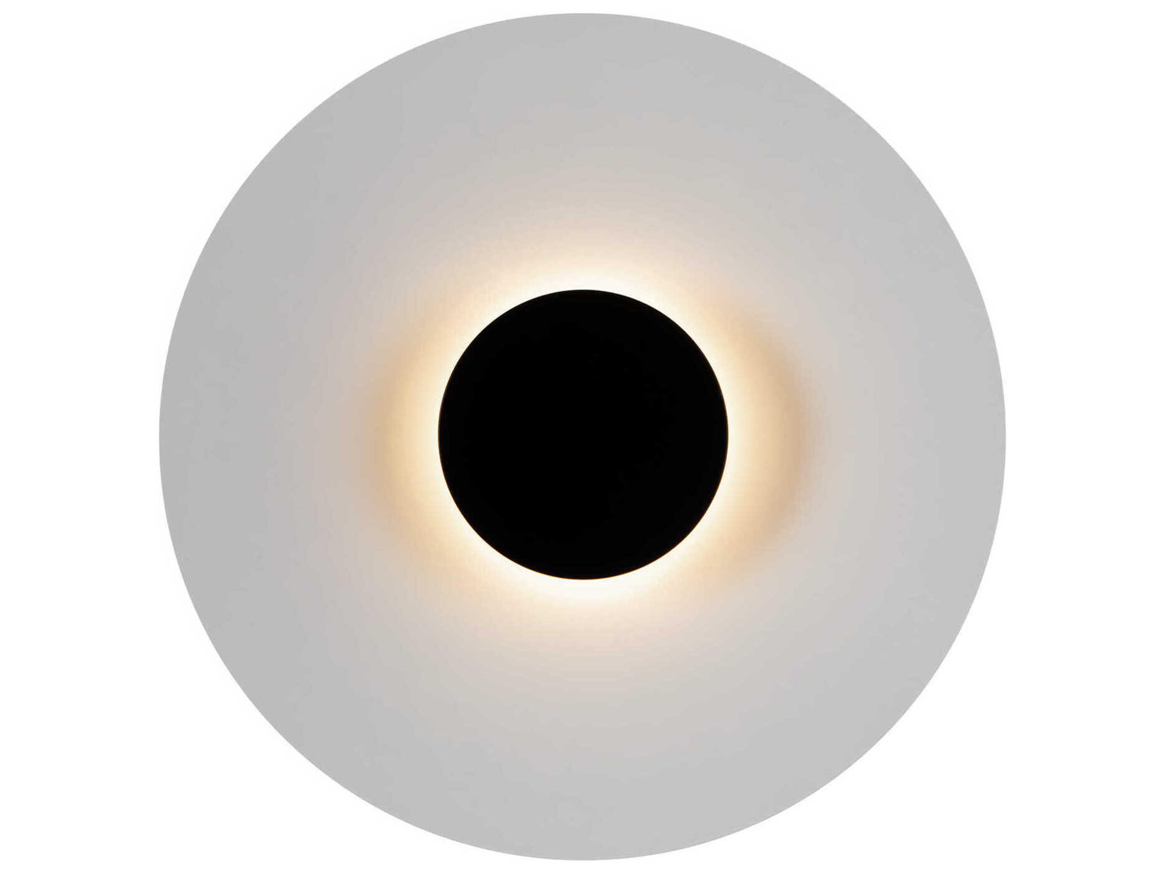 Cruz Black White Wall Sconce