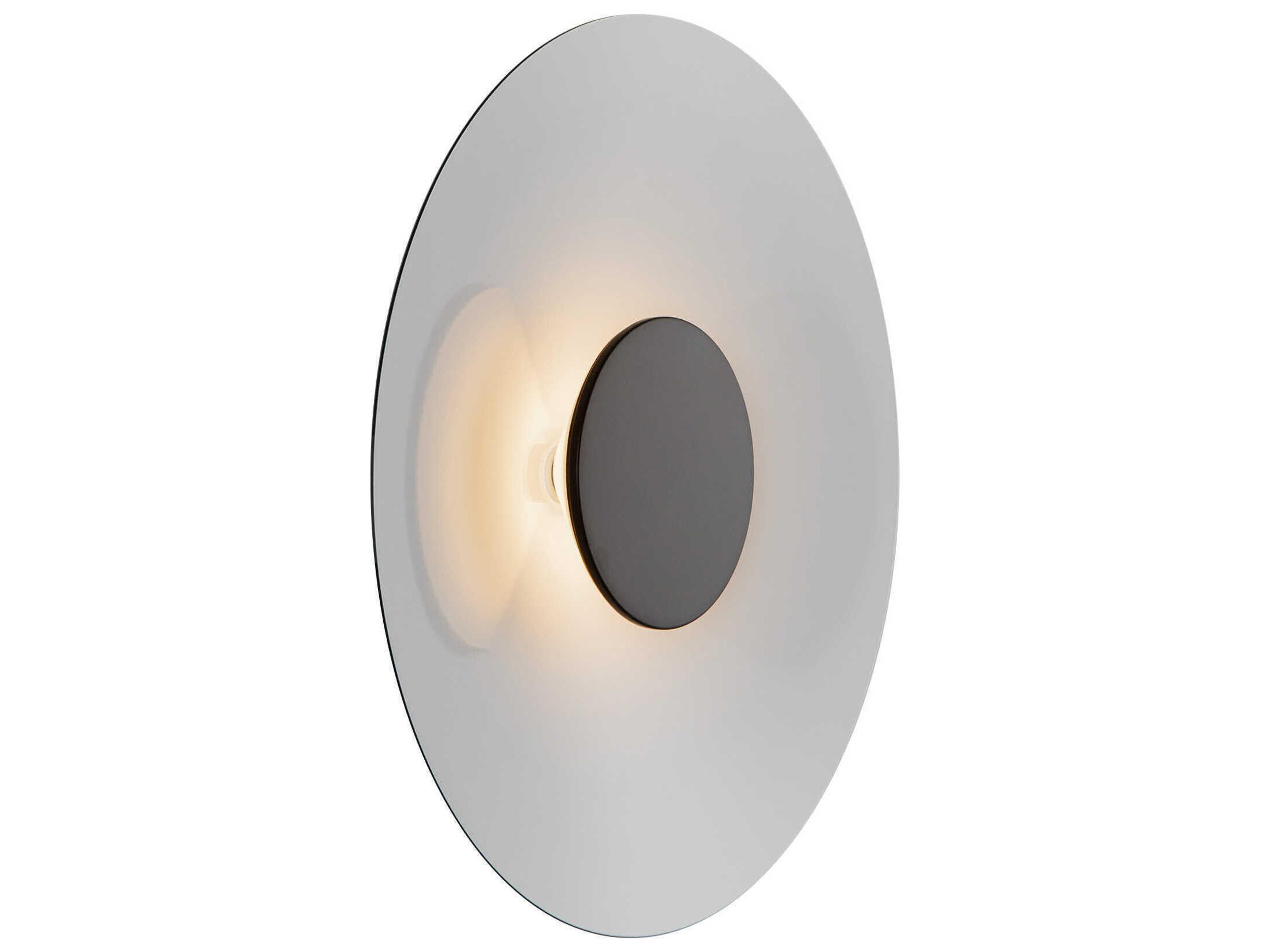 Kuzco Lighting Cruz Black White Wall Sconce