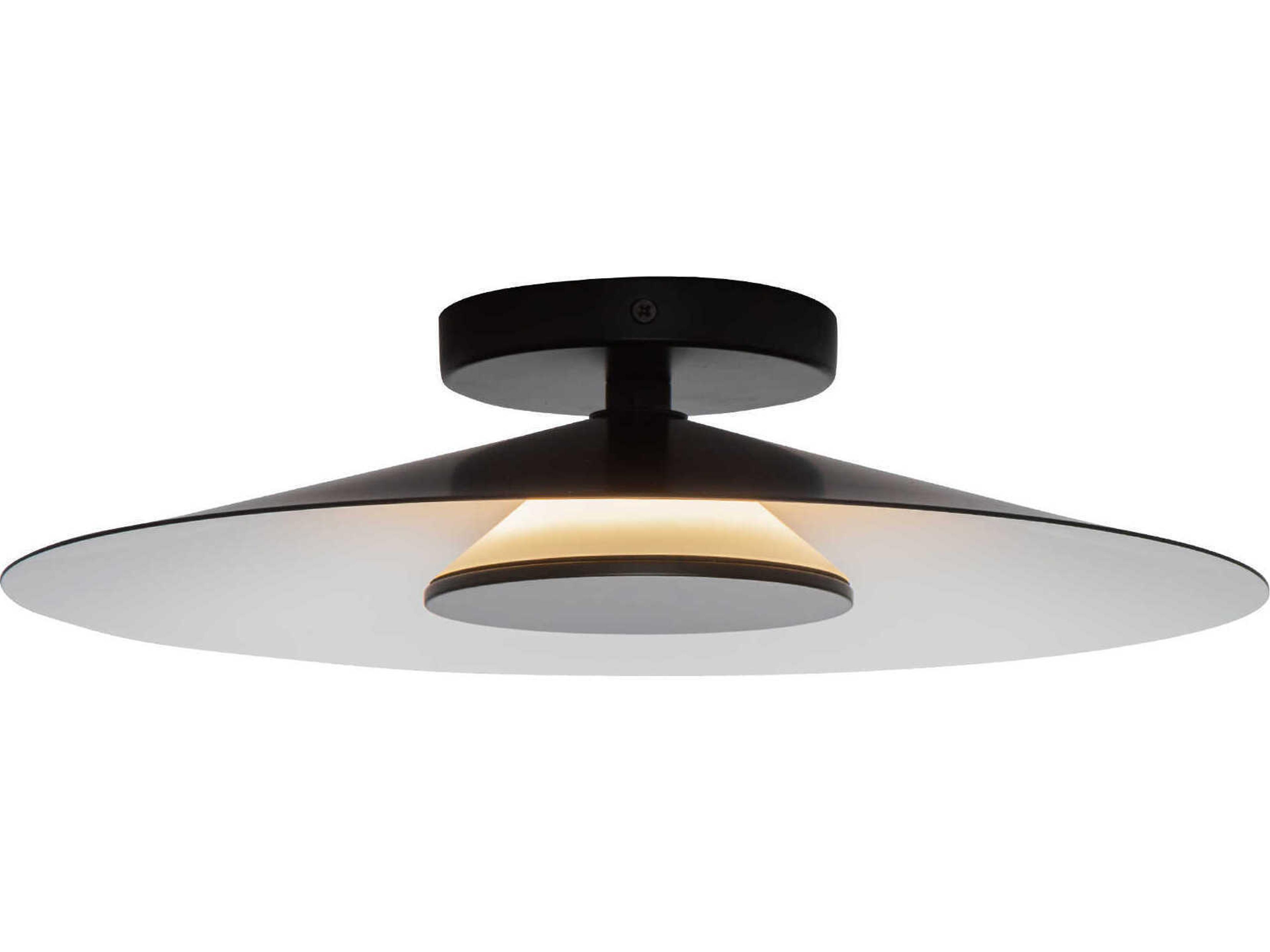 Kuzco Lighting Cruz Black White Wall Sconce