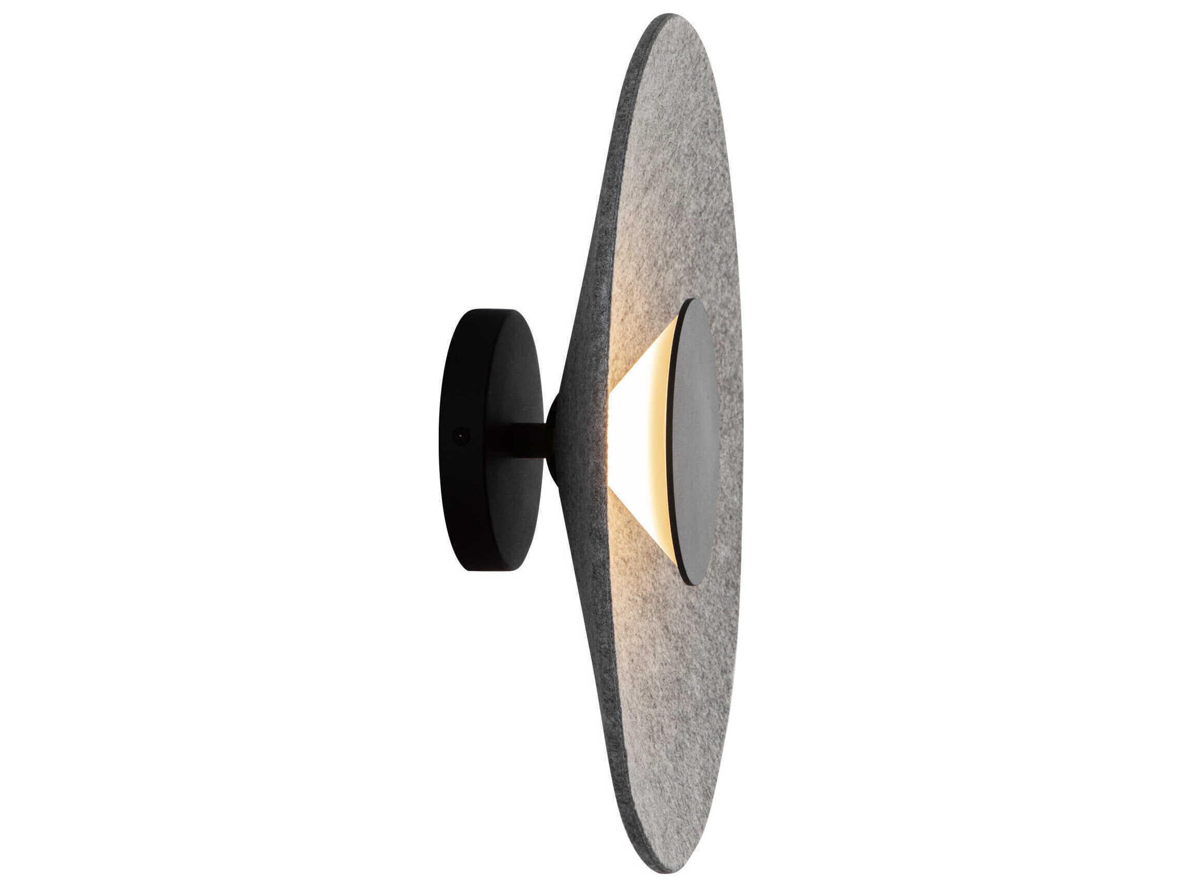 Kuzco Lighting Cruz Gray Wall Sconce