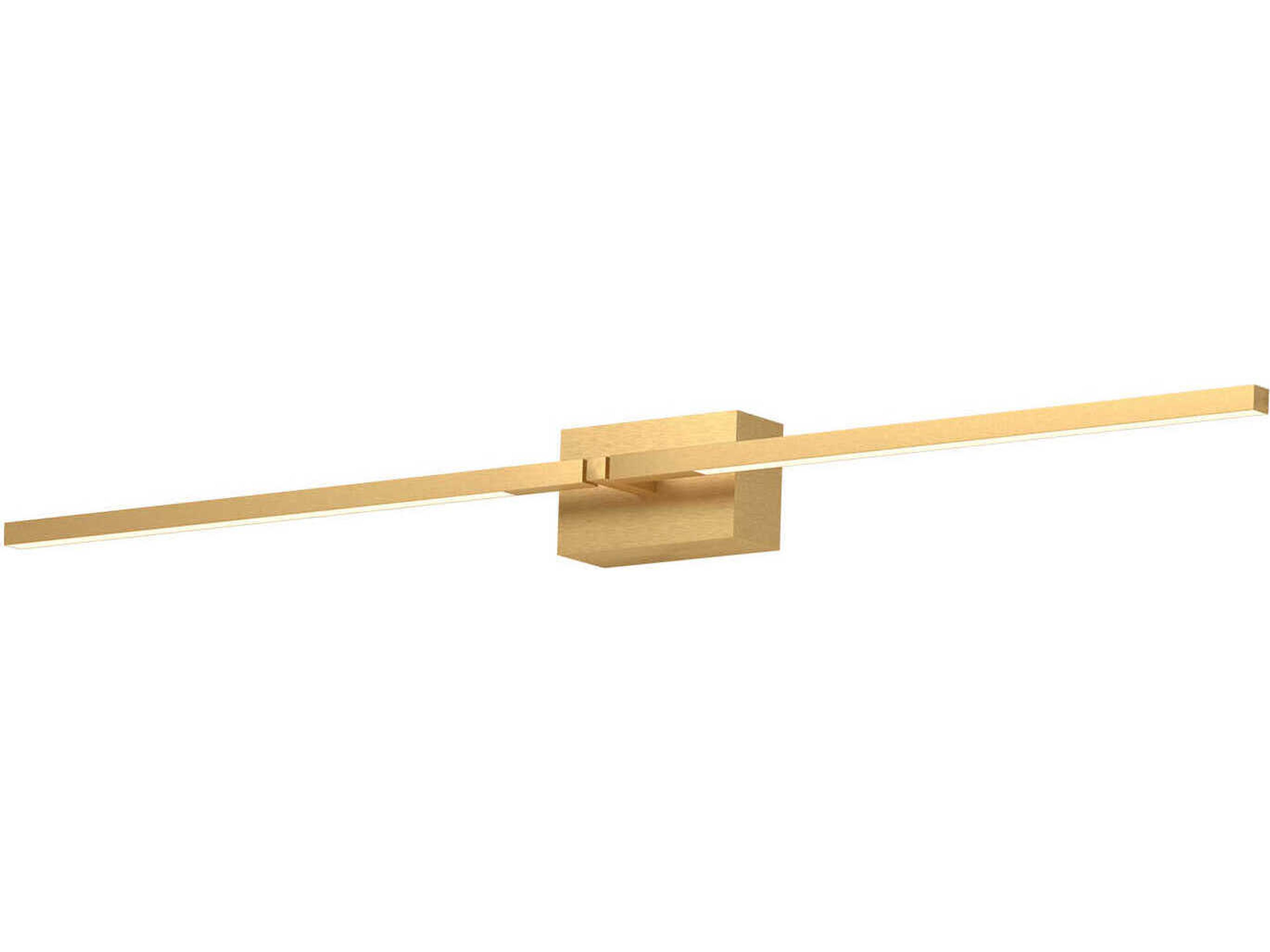 Pandora Brushed Gold Wall Sconce