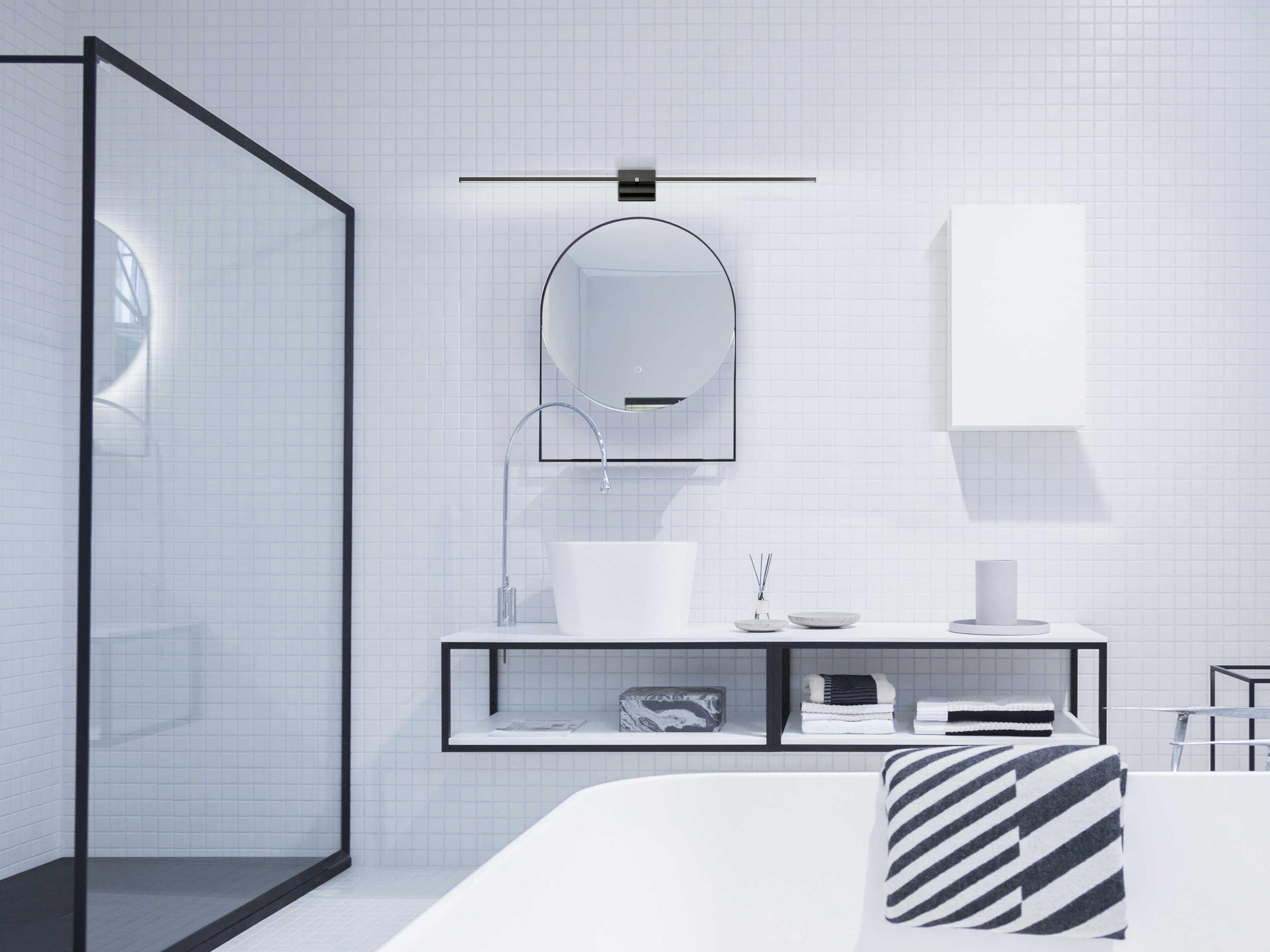 Kuzco Lighting Pandora Black Wall Sconce