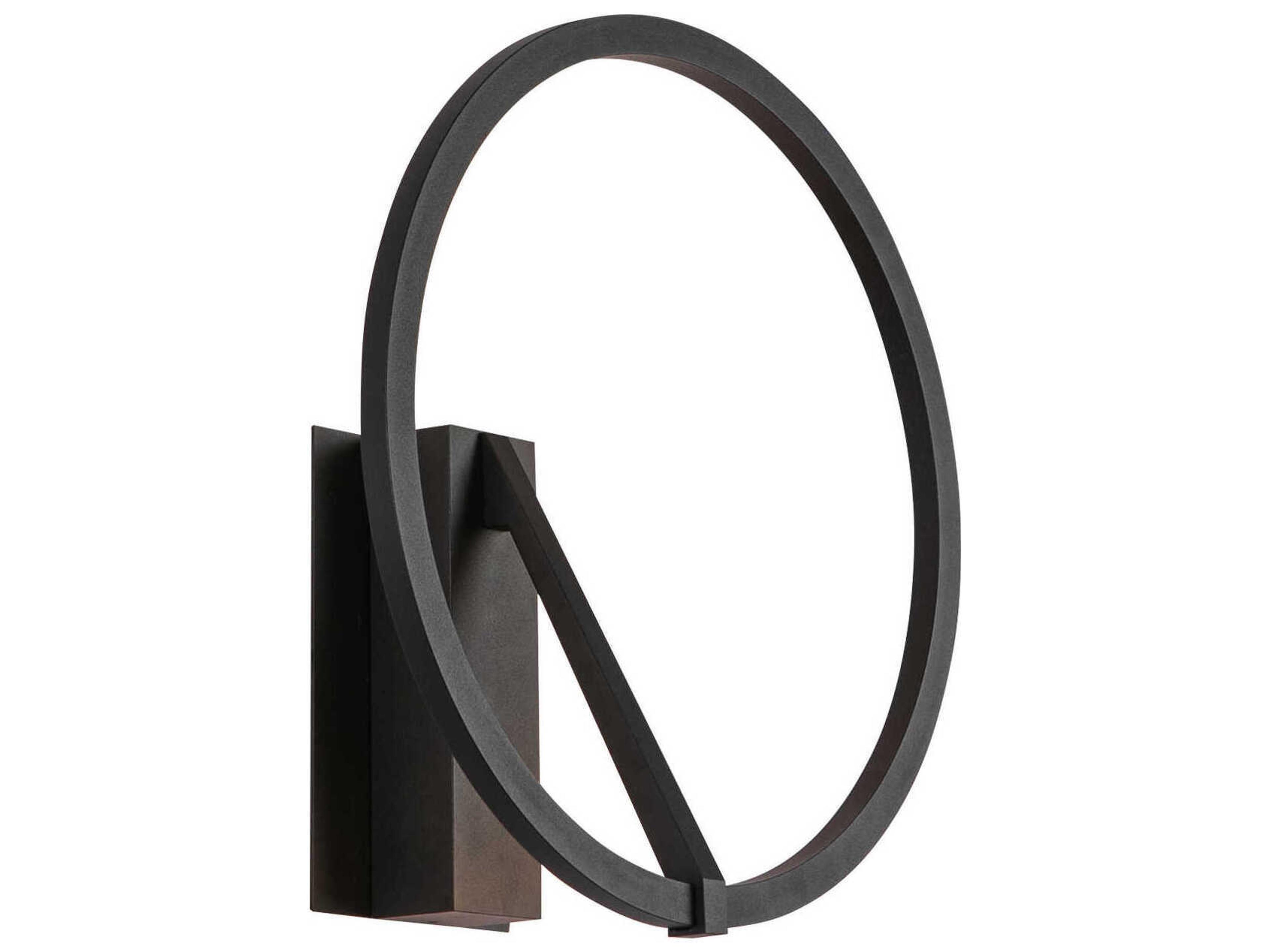 Kuzco Lighting Roda Black Wall Sconce