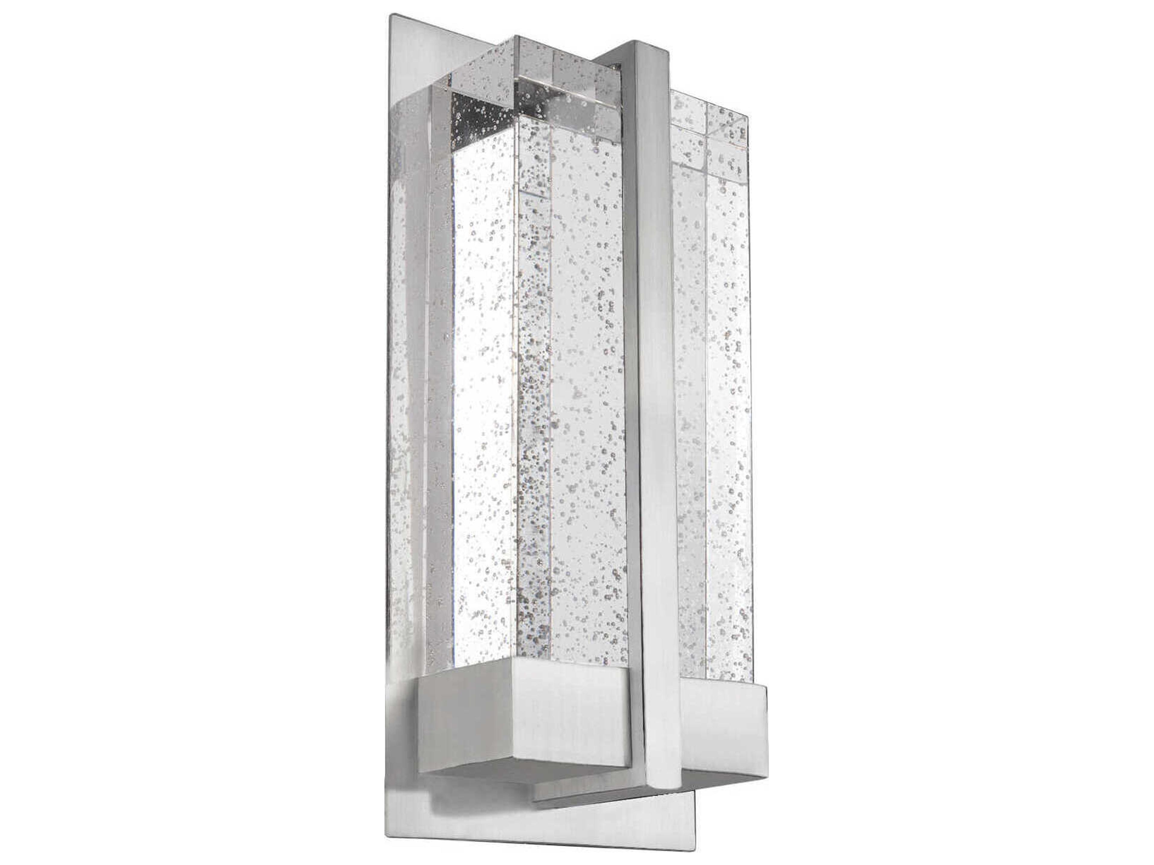 Gable Brushed Nickel Wall Sconce