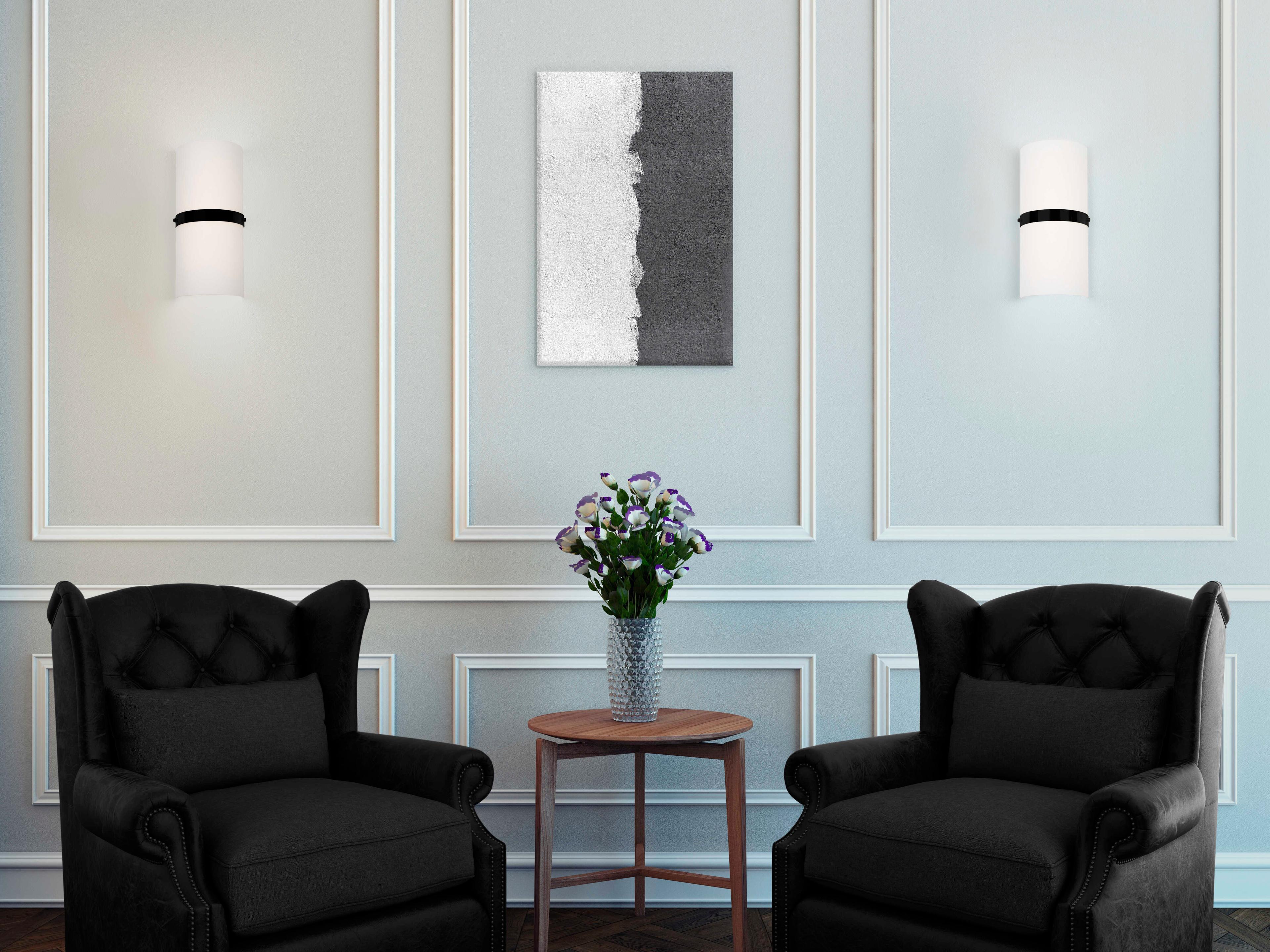 Kuzco Lighting Harrow Black Wall Sconce