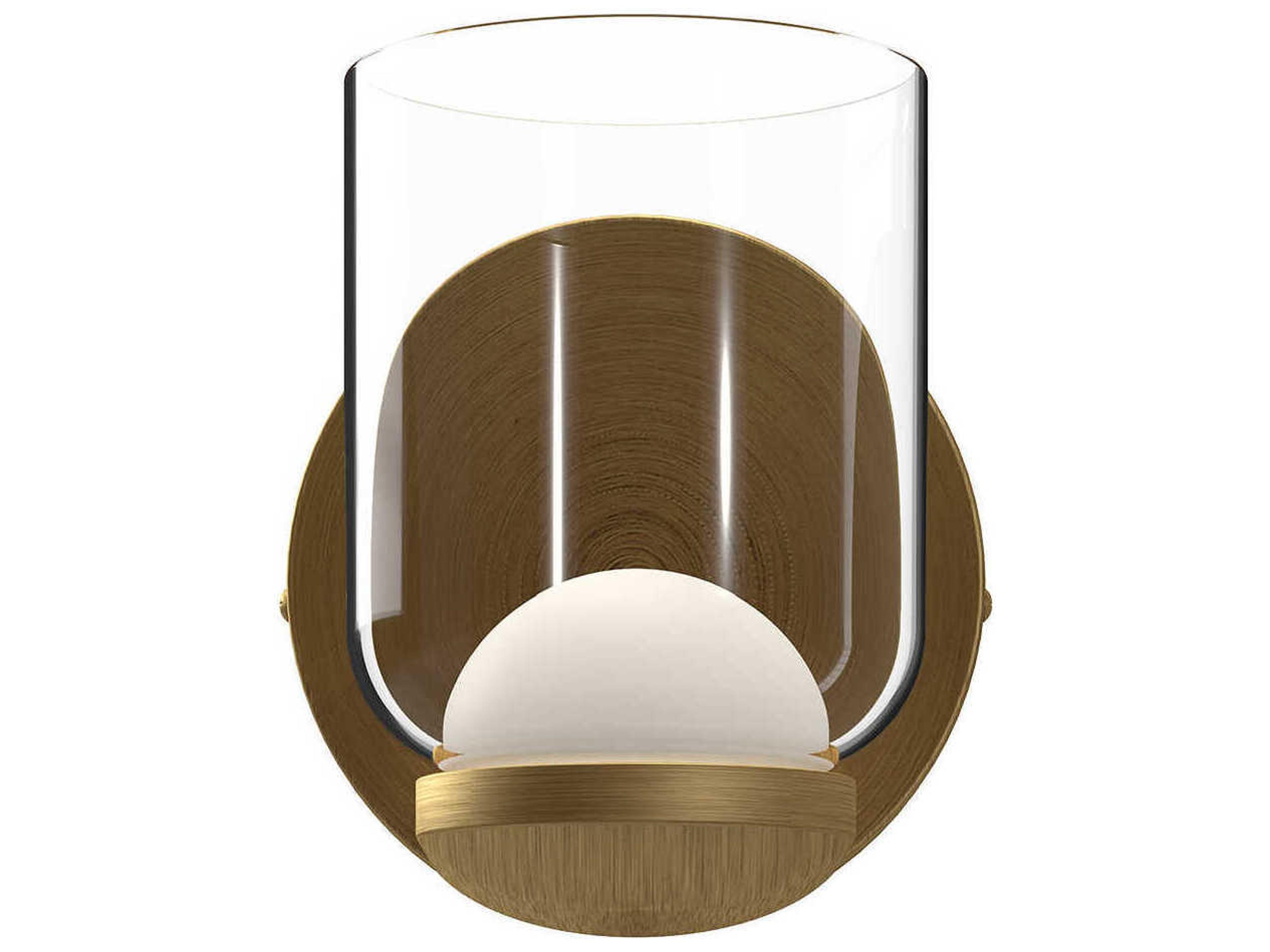 Kuzco Lighting Cedar Brushed Gold Wall Sconce