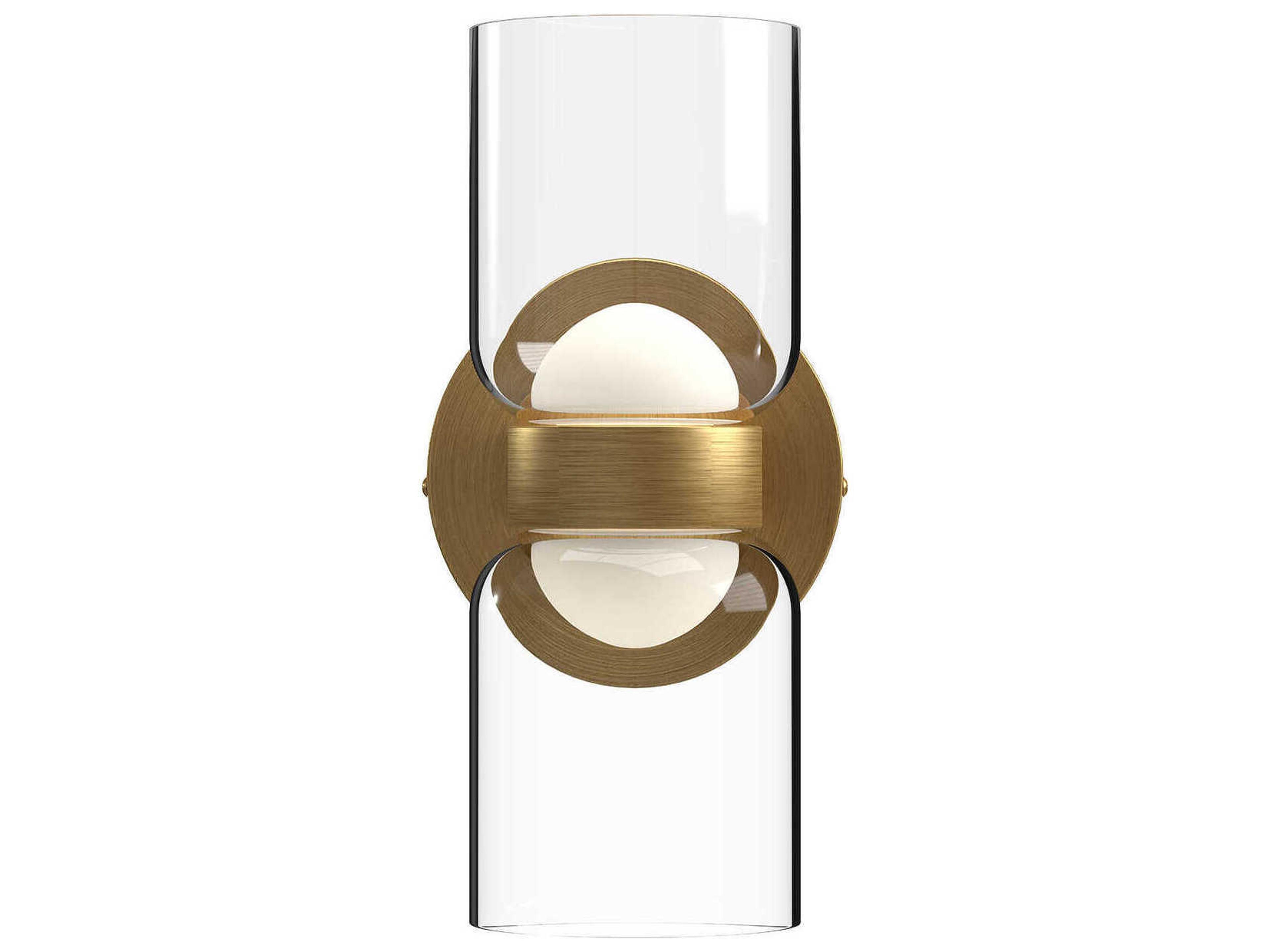 Kuzco Lighting Cedar Brushed Gold Wall Sconce