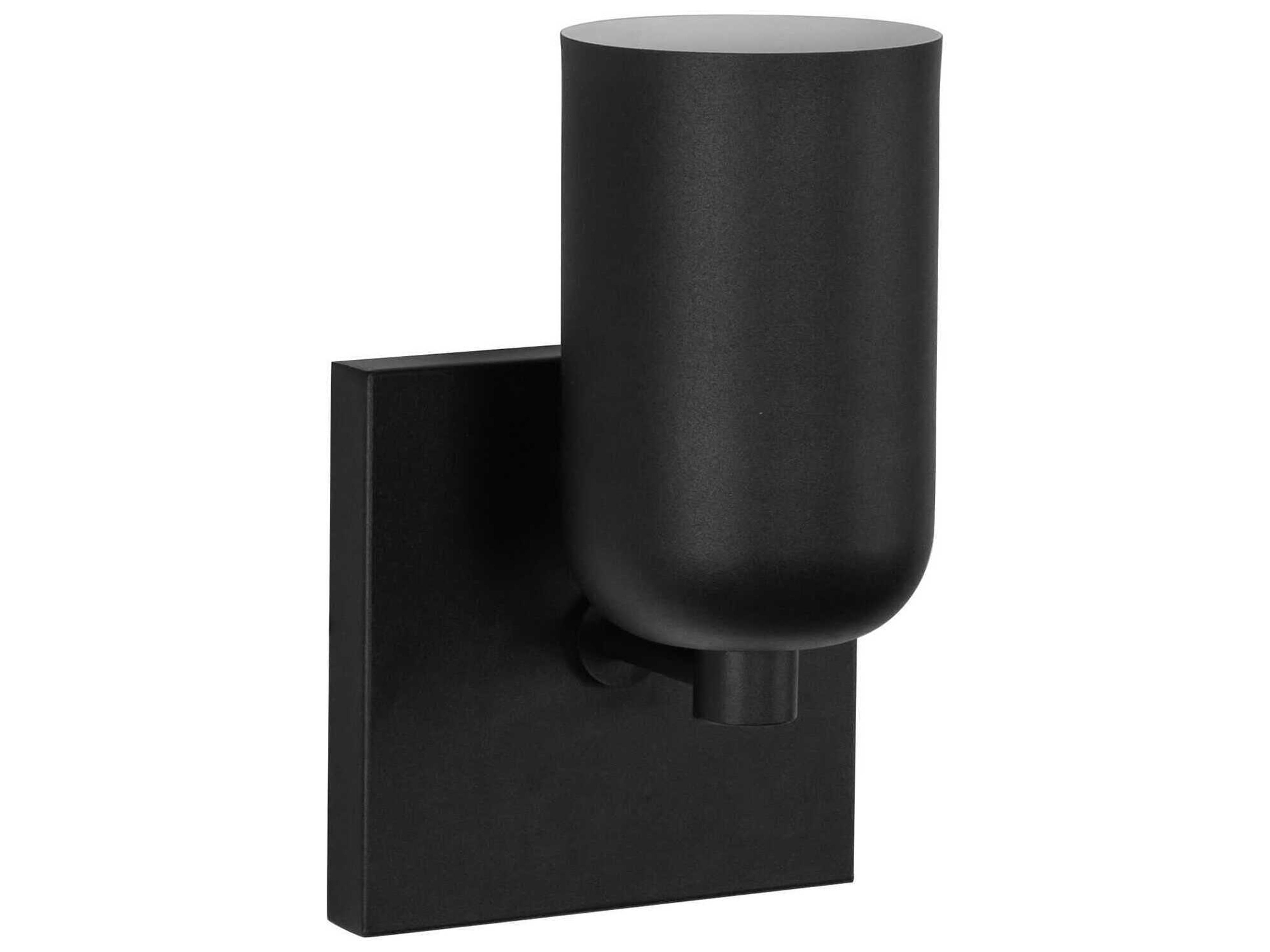 Kuzco Lighting Nola 1-Light Black Wall Sconce
