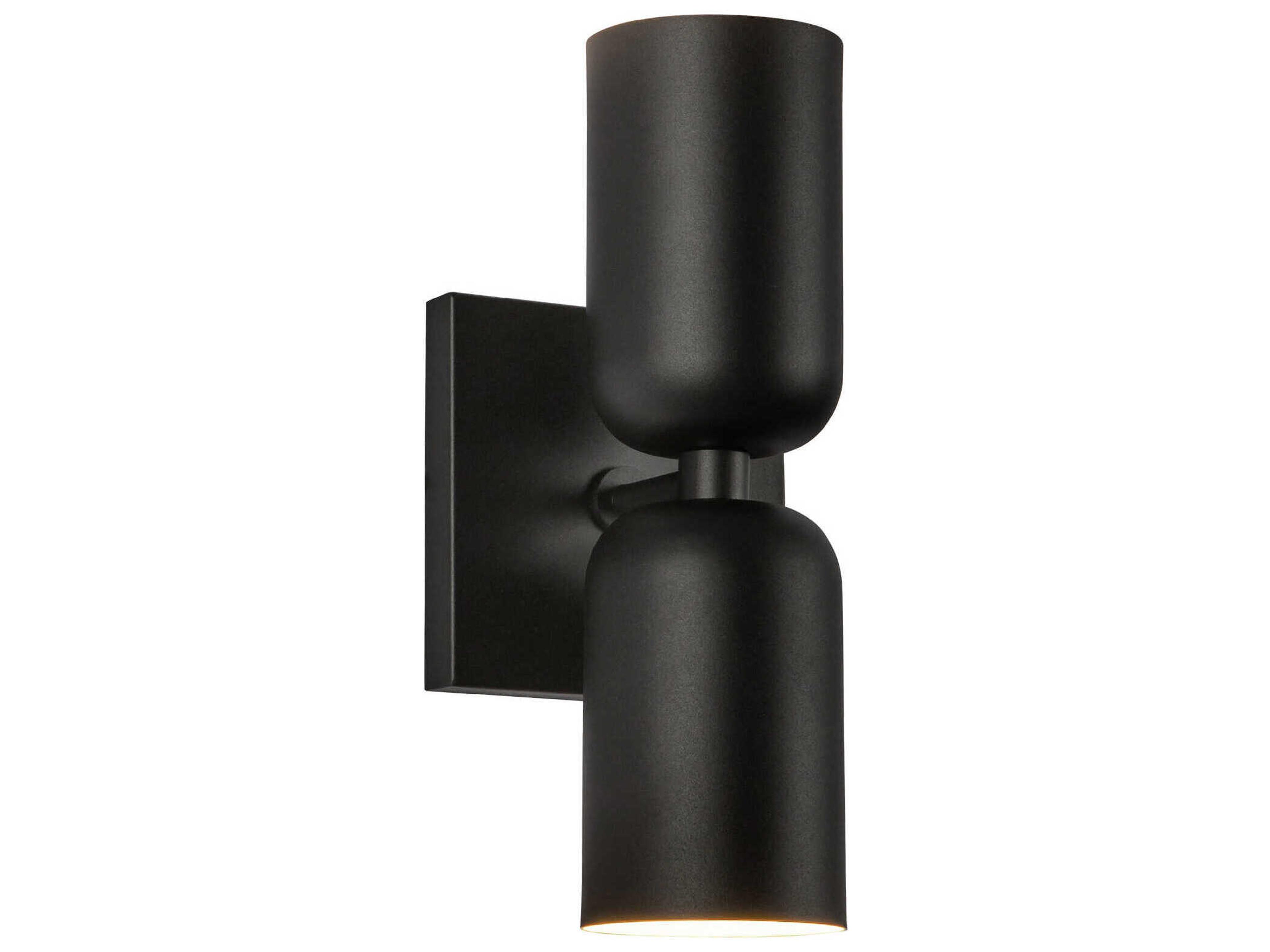 Kuzco Lighting Nola 2-Light Black Wall Sconce
