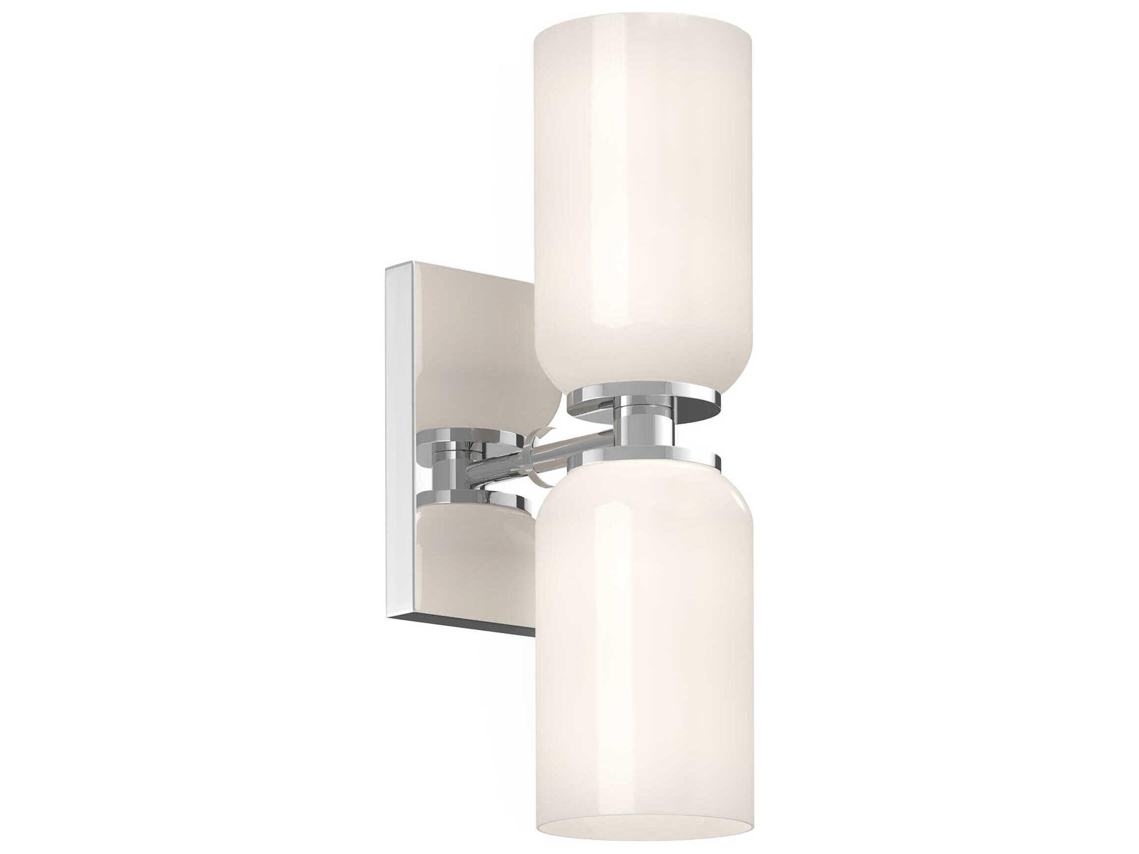 Nola 2-Light Chrome Wall Sconce