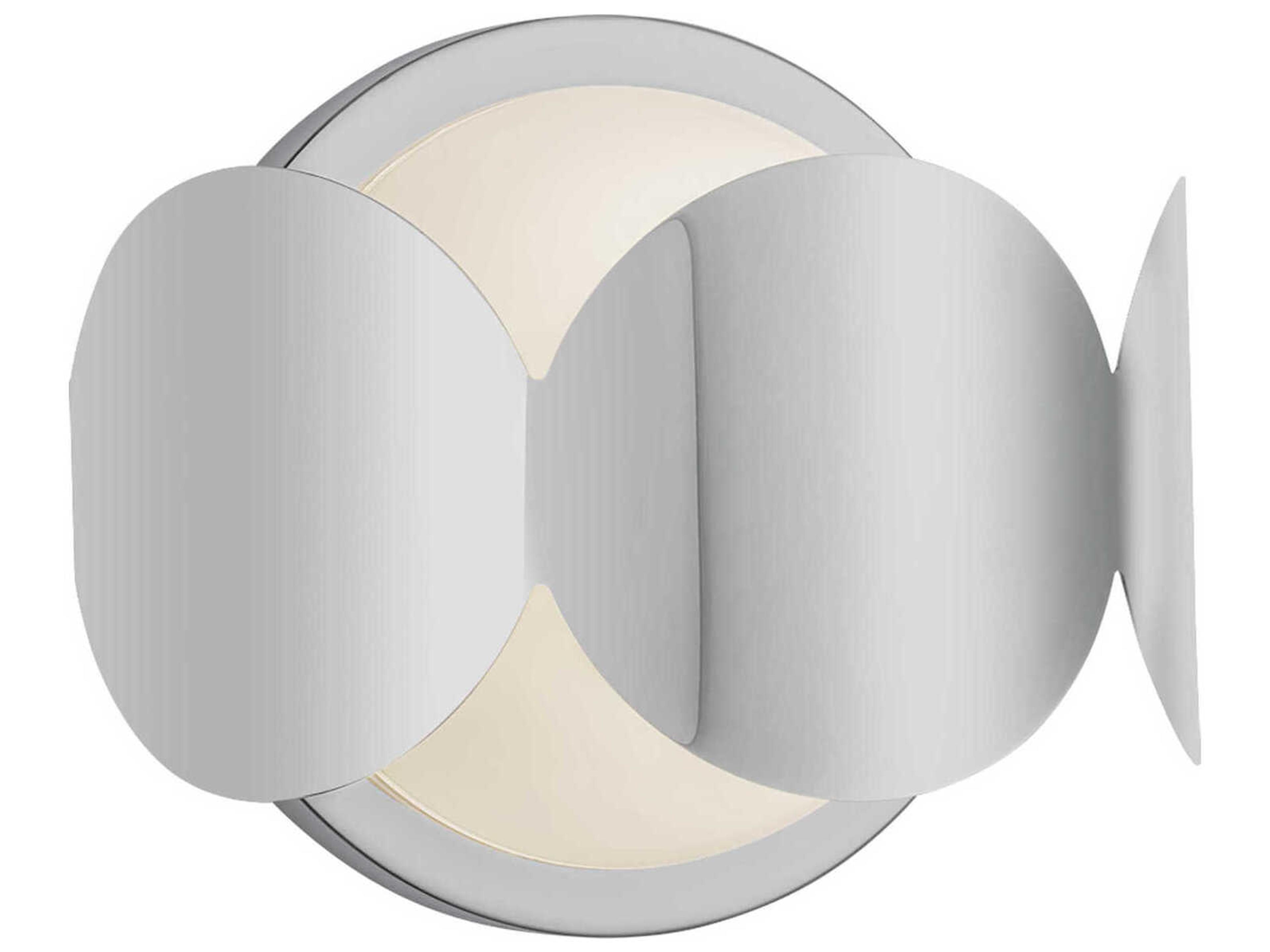 Kuzco Lighting Ciel 1-Light Chrome Wall Sconce