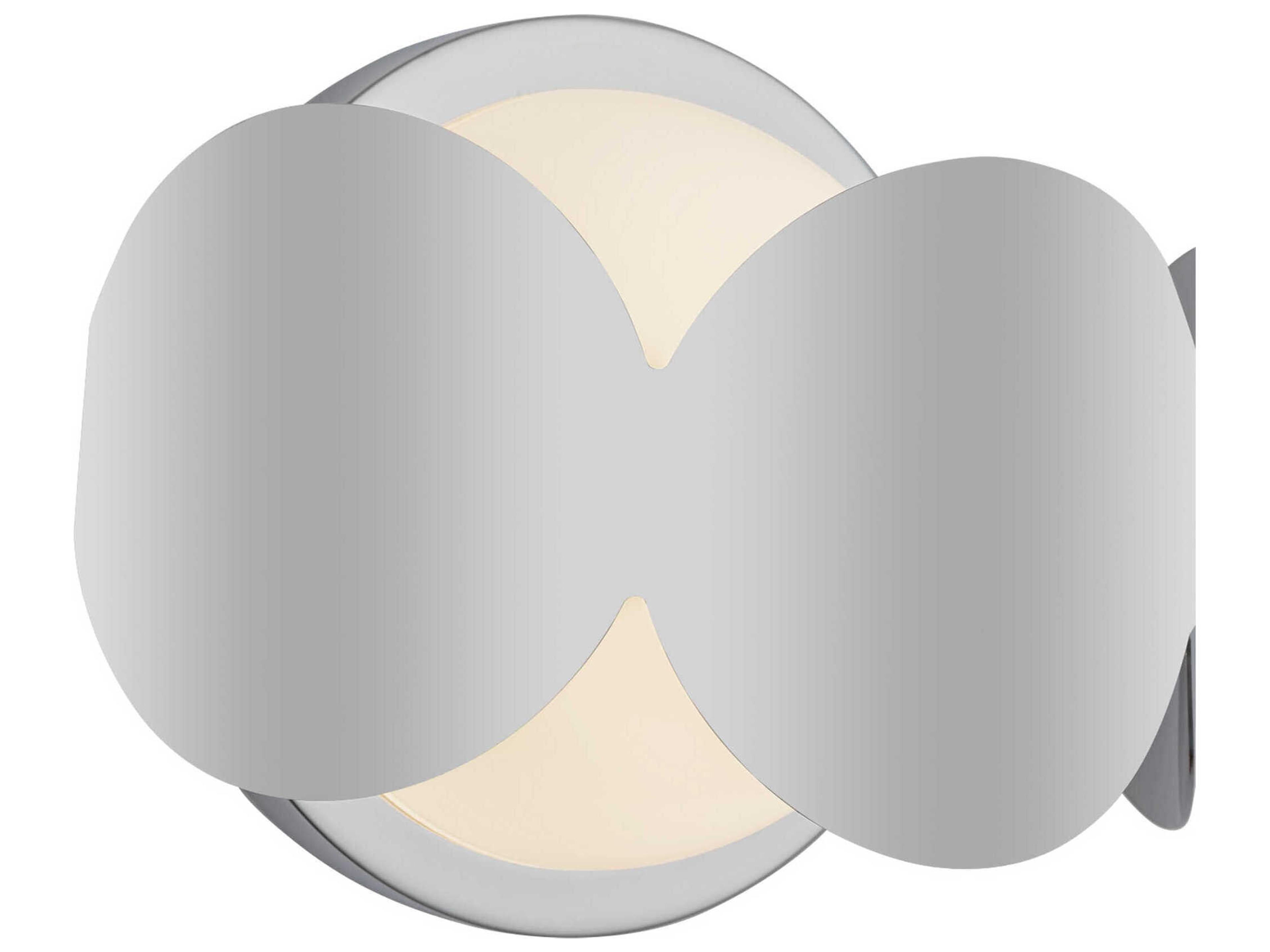 Kuzco Lighting Ciel 1-Light Chrome Wall Sconce