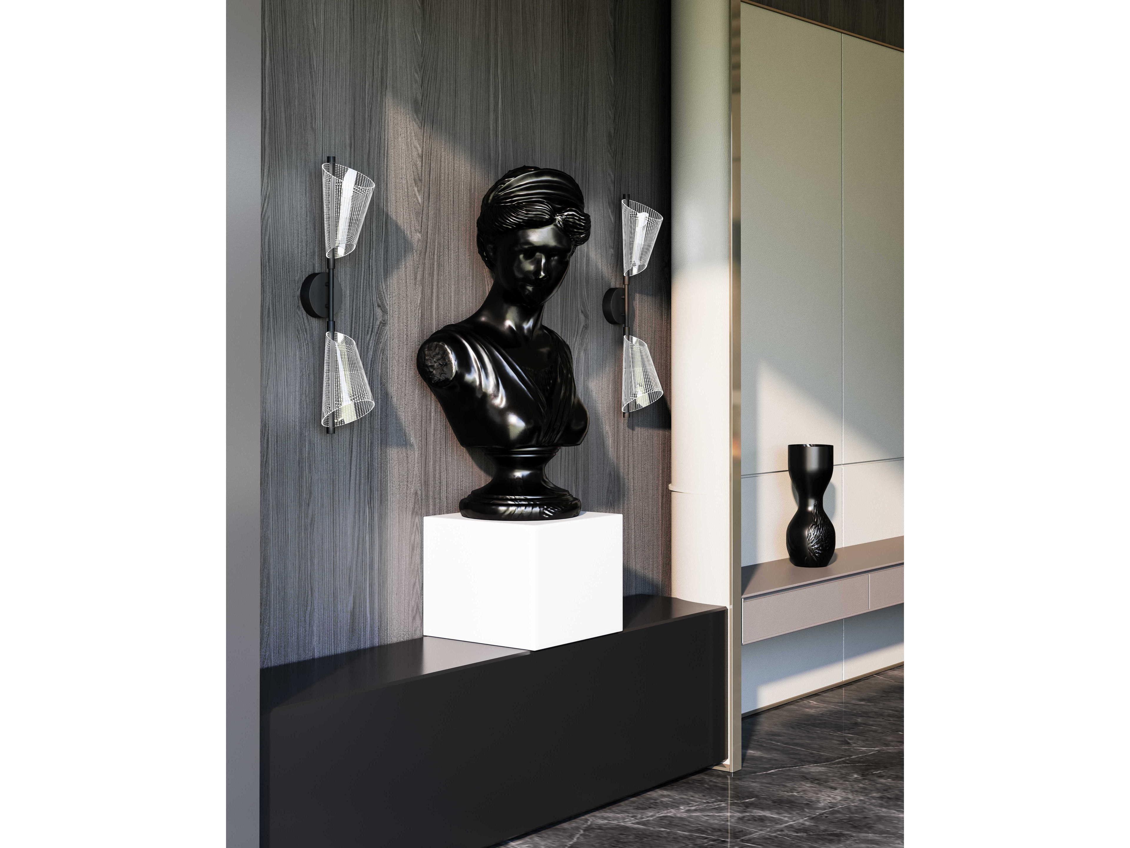 Kuzco Lighting Mulberry Black Wall Sconce