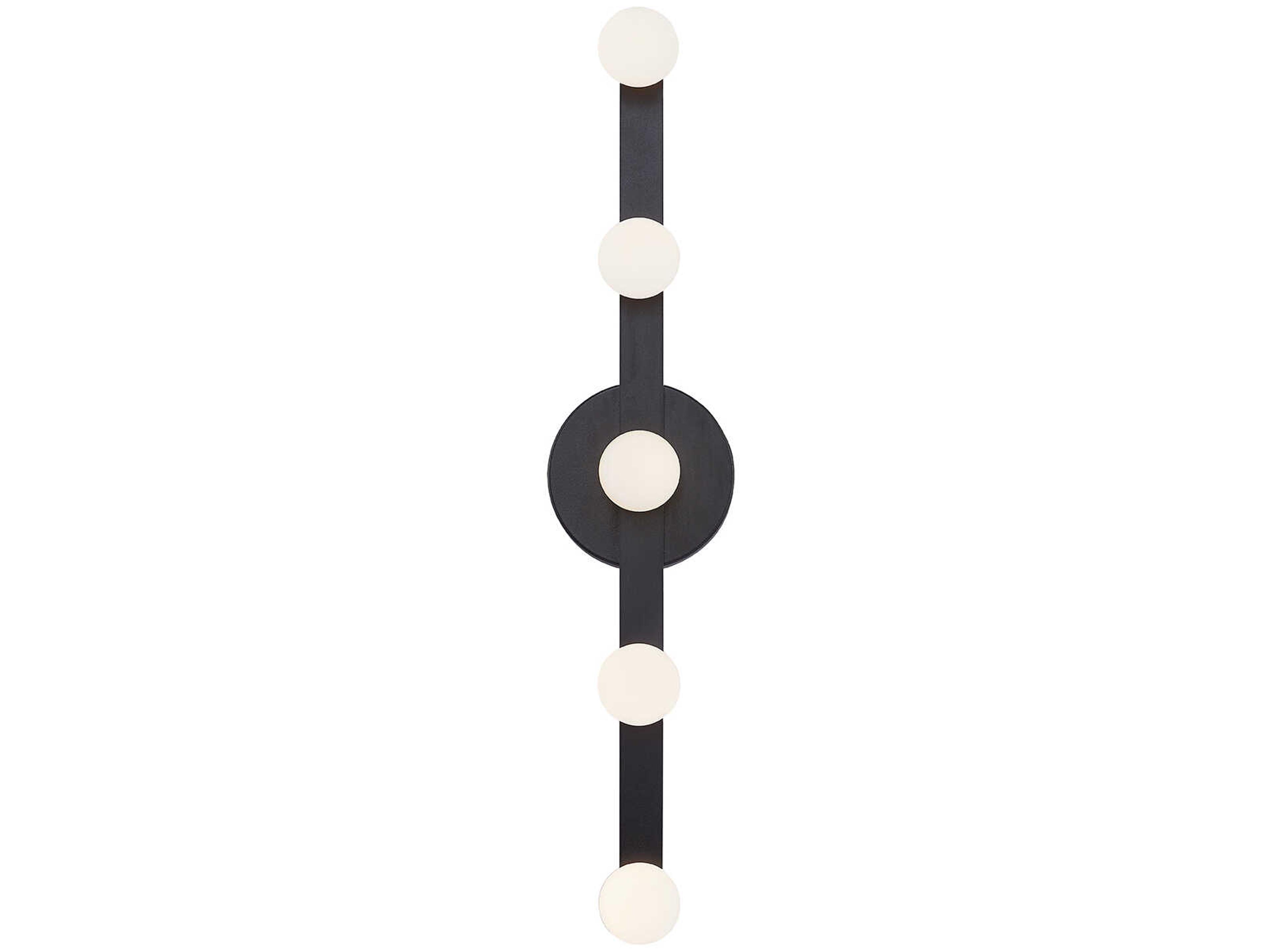 Kuzco Lighting Rezz Black Wall Sconce