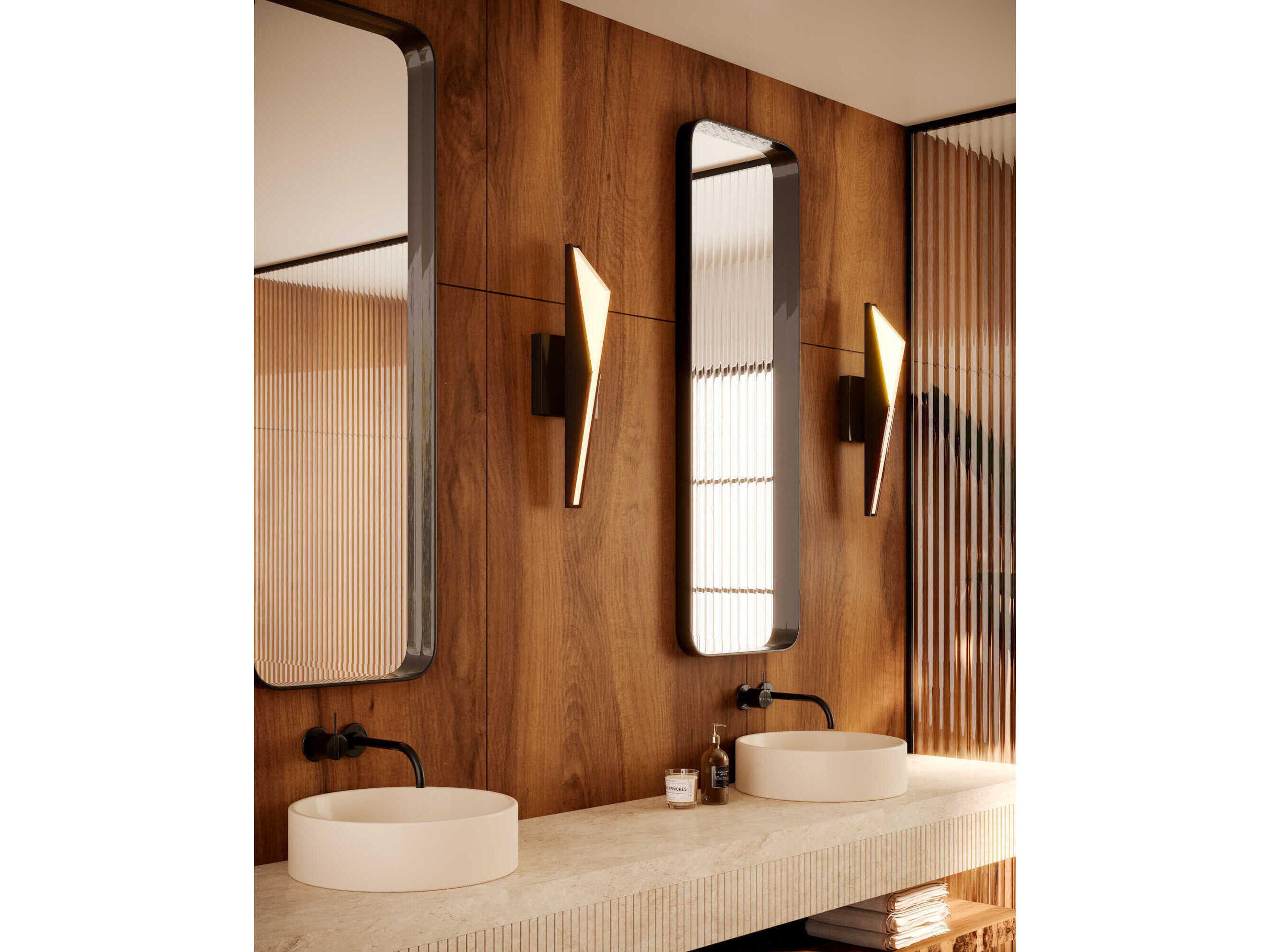 Kuzco Lighting Tachi Urban Bronze Wall Sconce