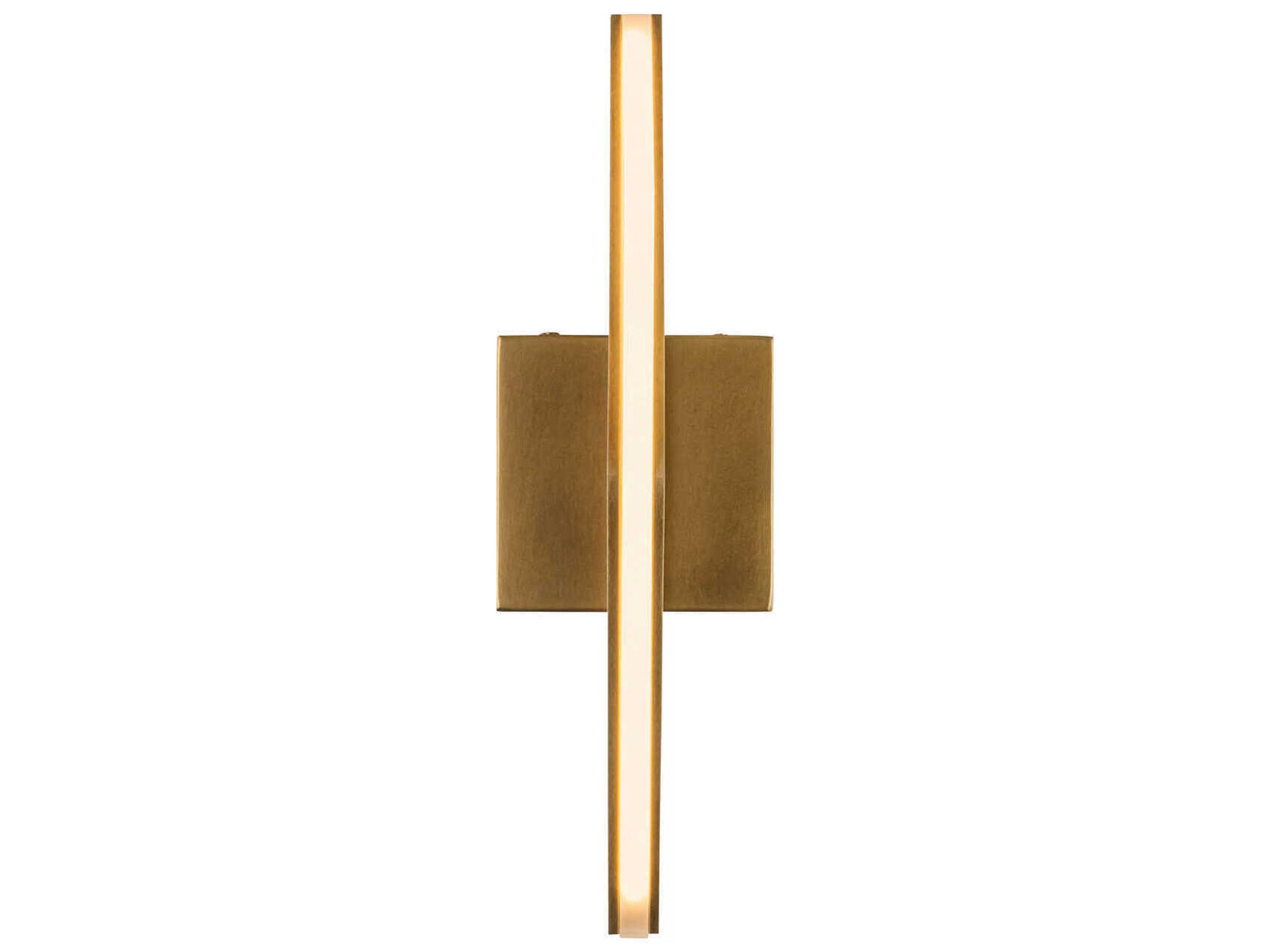 Kuzco Lighting Tachi Vintage Brass Wall Sconce