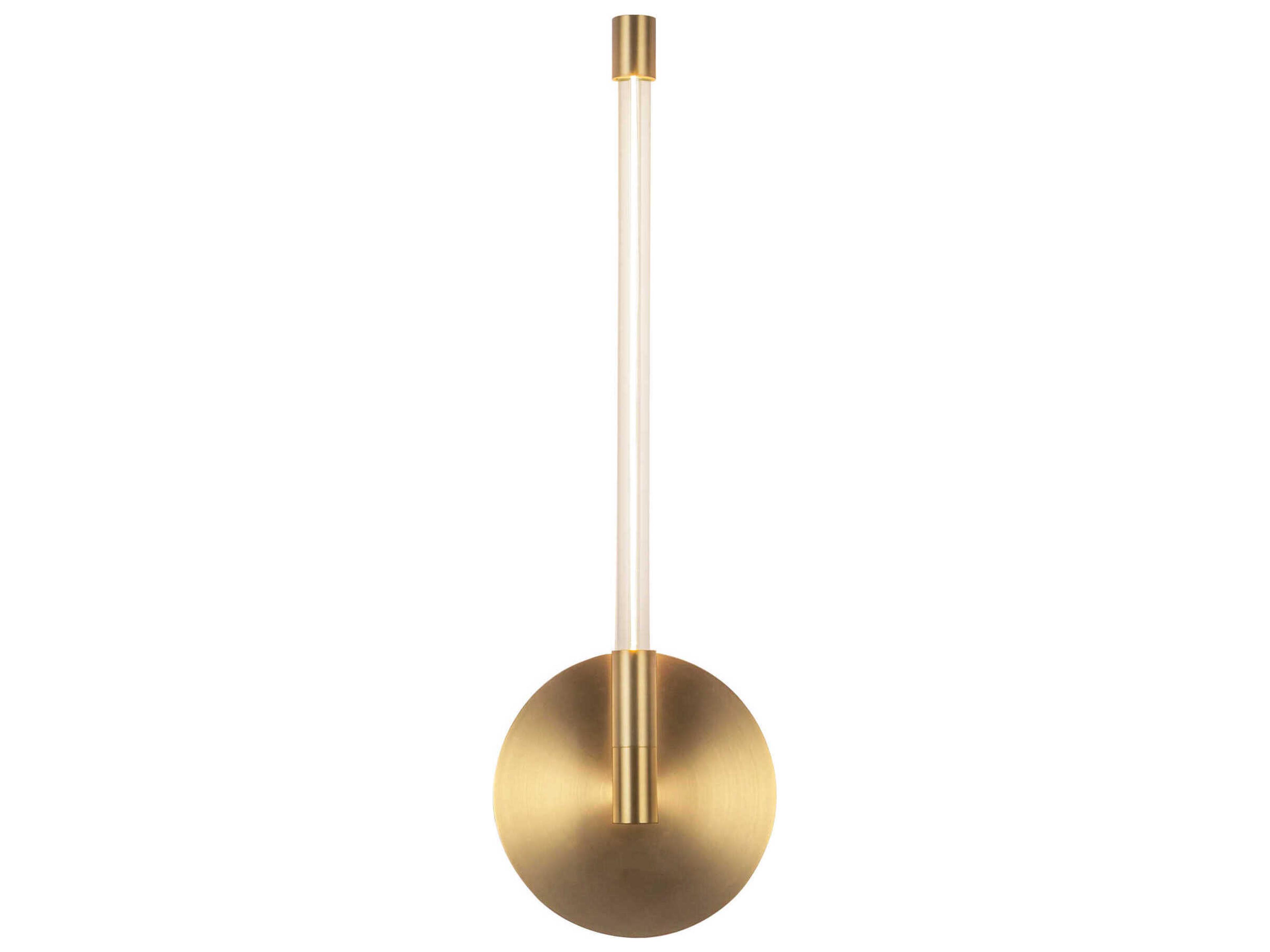 Kuzco Lighting Motif Brushed Gold Wall Sconce