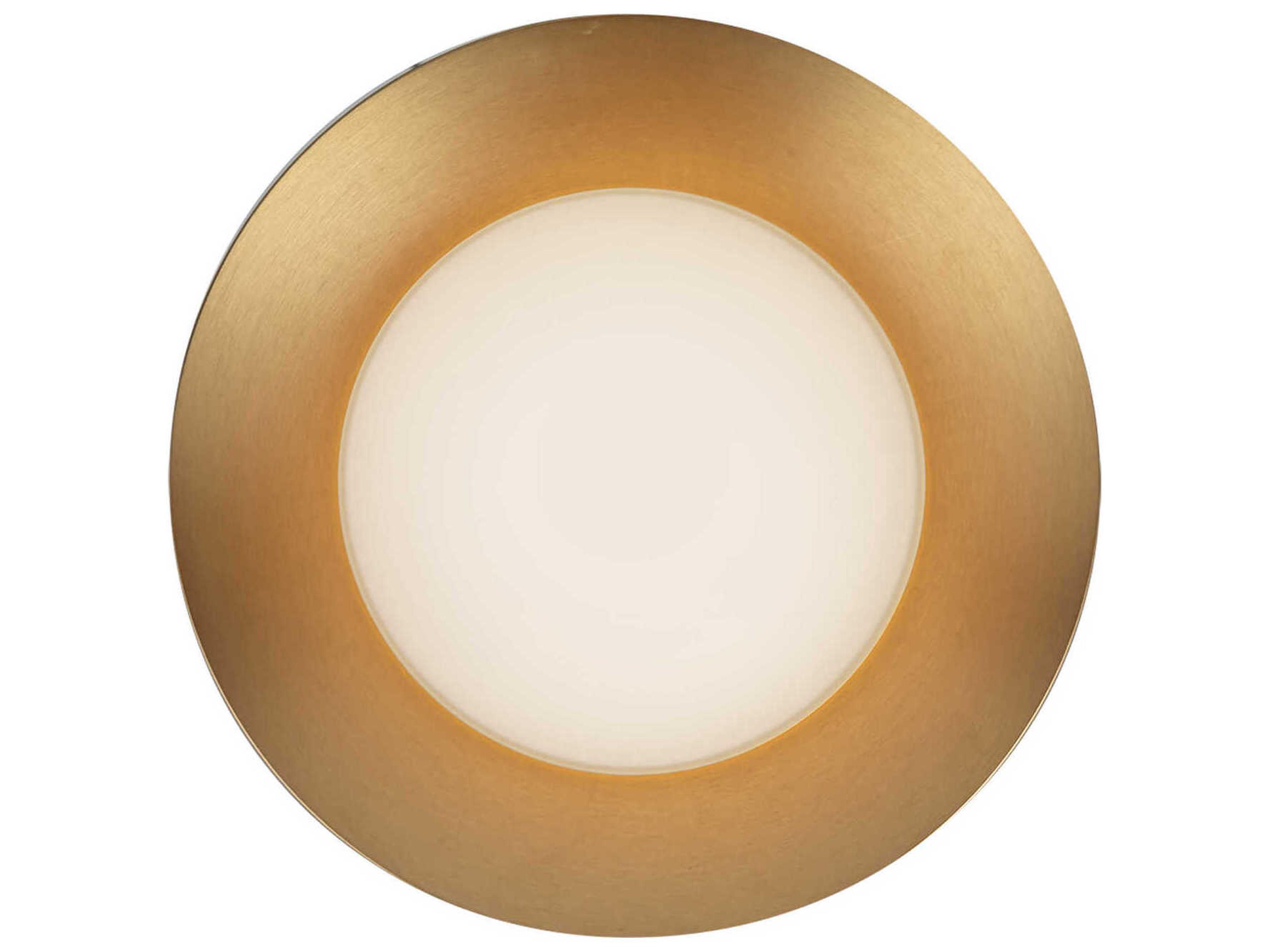 Cleo Brushed Gold Wall Sconce