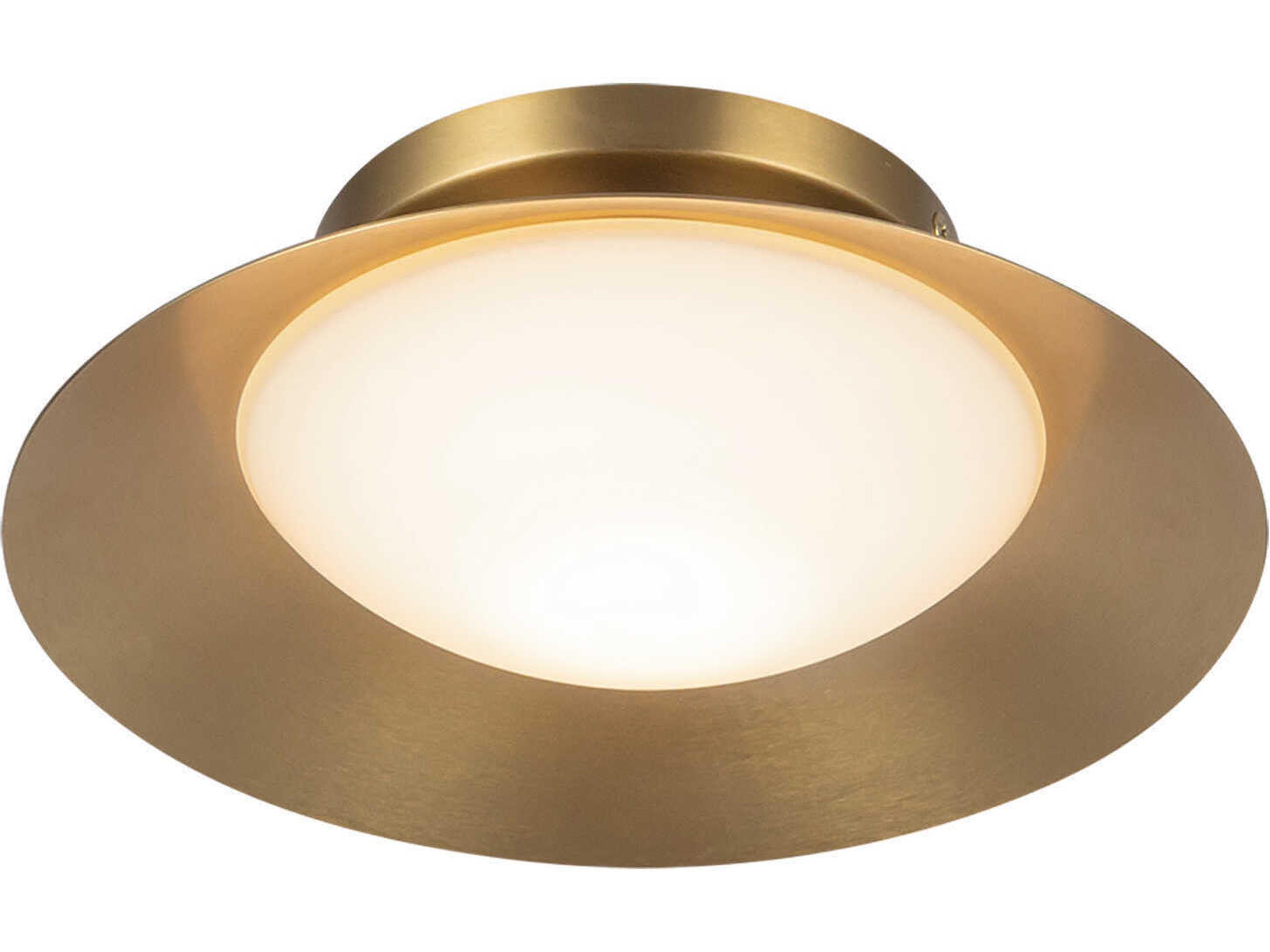 Kuzco Lighting Cleo Brushed Gold Wall Sconce