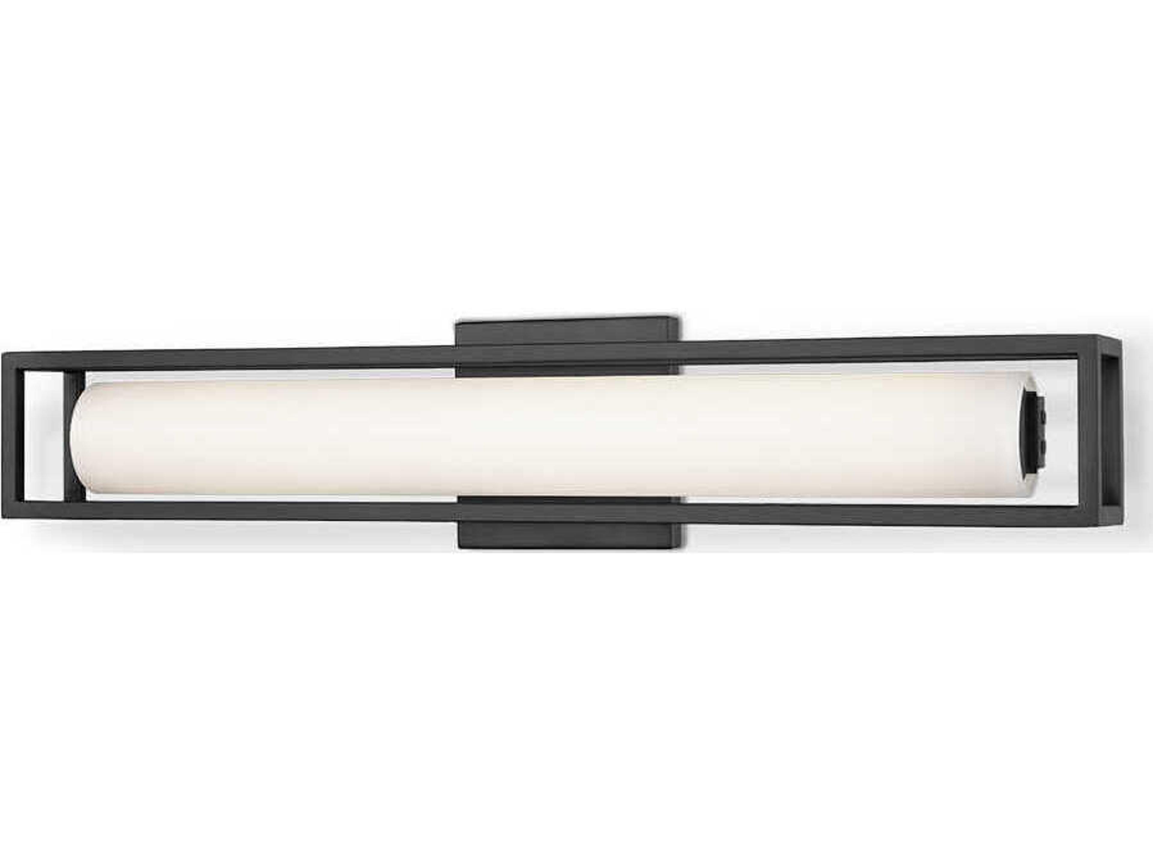 Lochwood Black Vanity Light