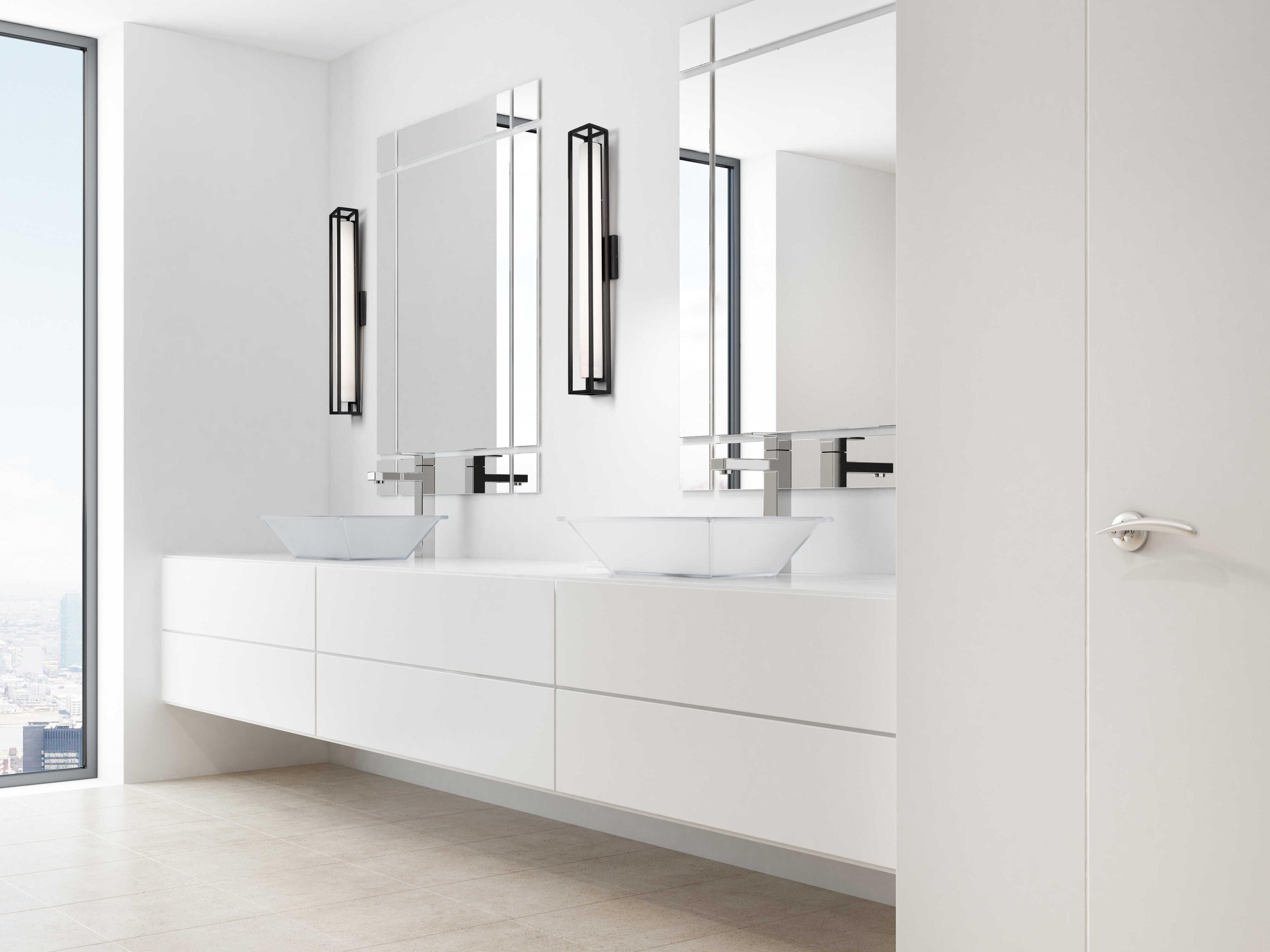 Kuzco Lighting Lochwood Black Vanity Light