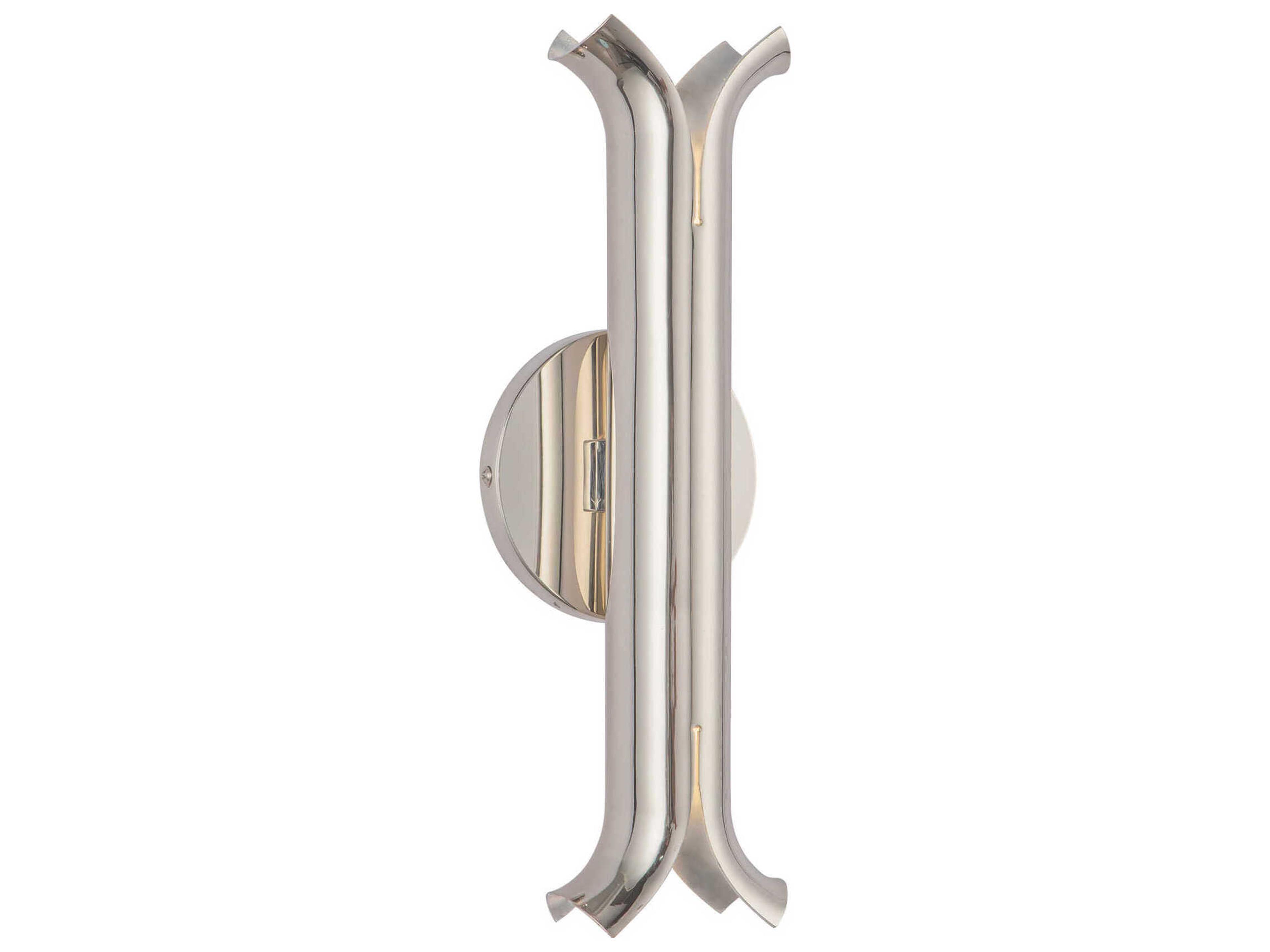 Kuzco Lighting Husk Polished Nickel Wall Sconce