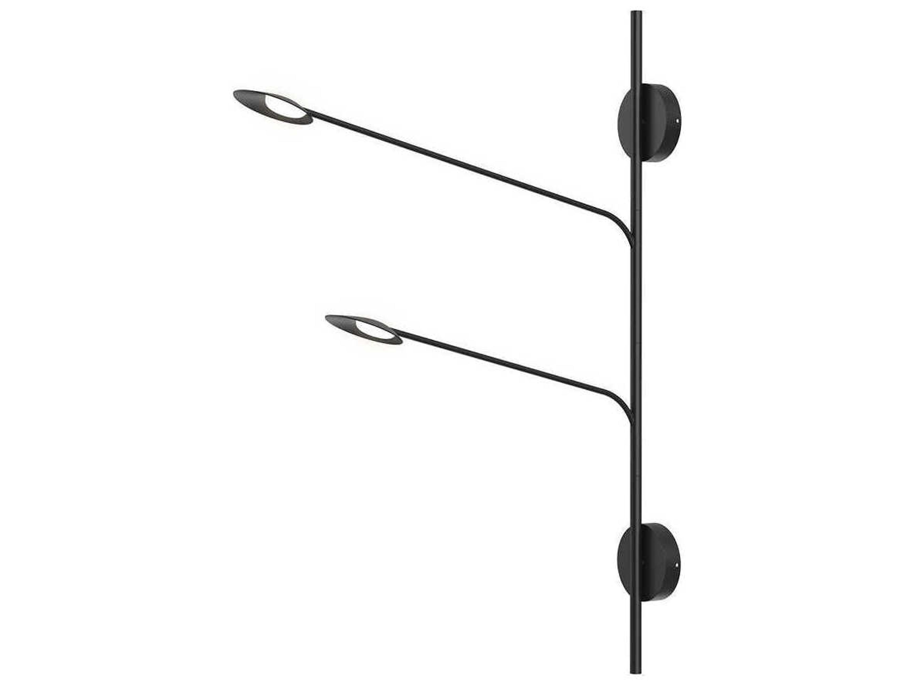 Rotaire Black Swing Wall Sconce
