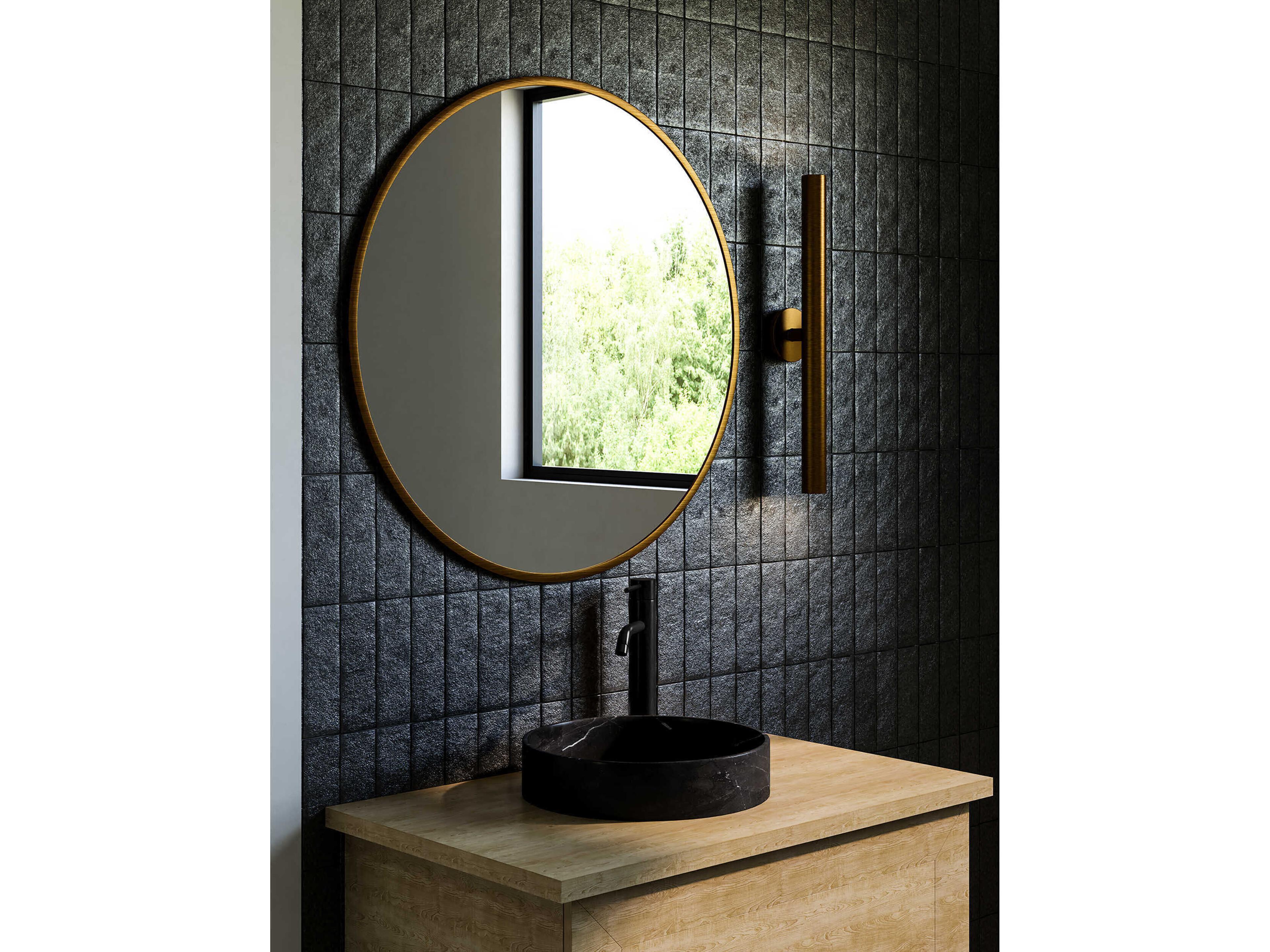 Kuzco Lighting Mason Vintage Brass Wall Sconce