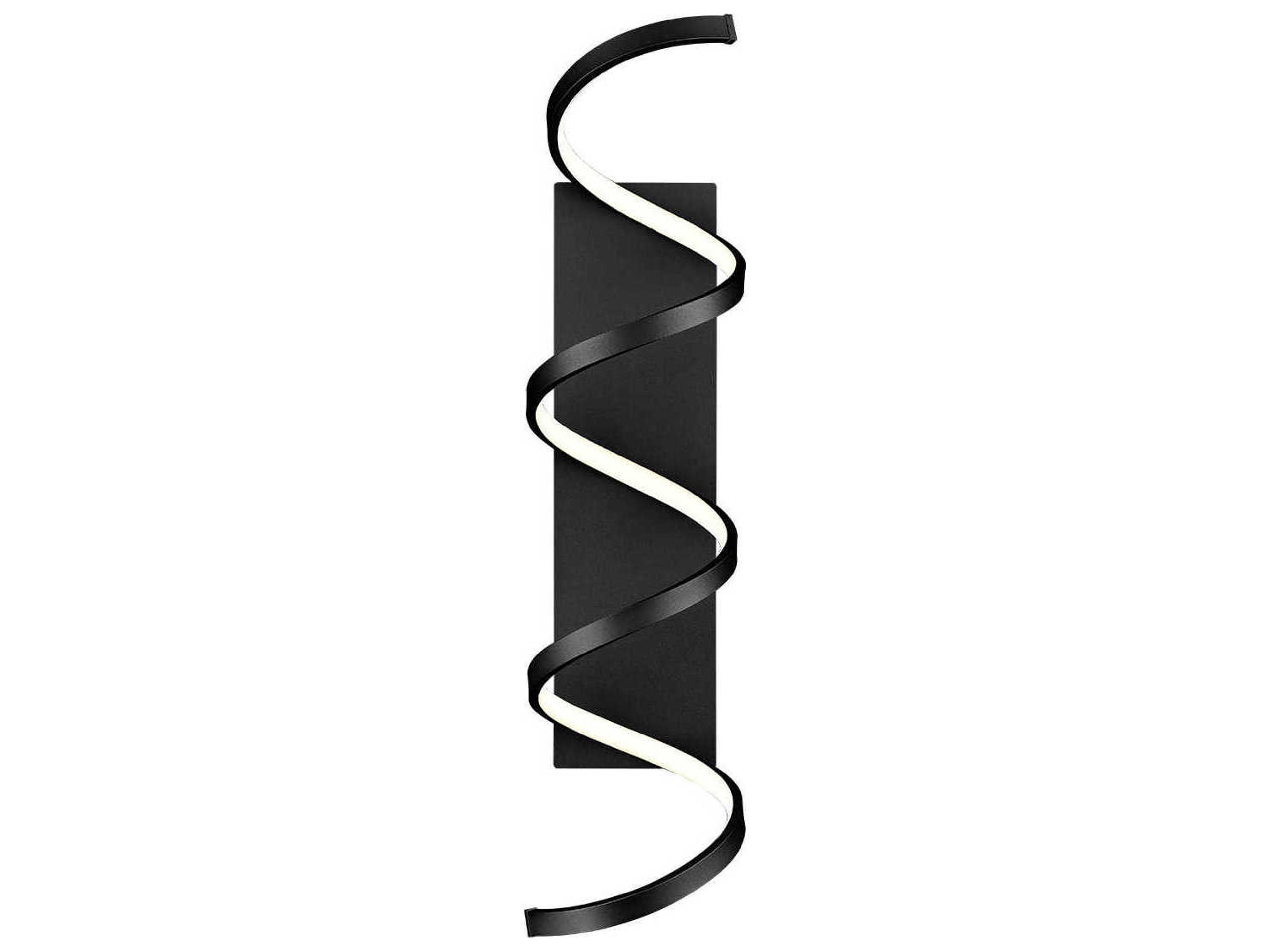 Synergy Black Wall Sconce