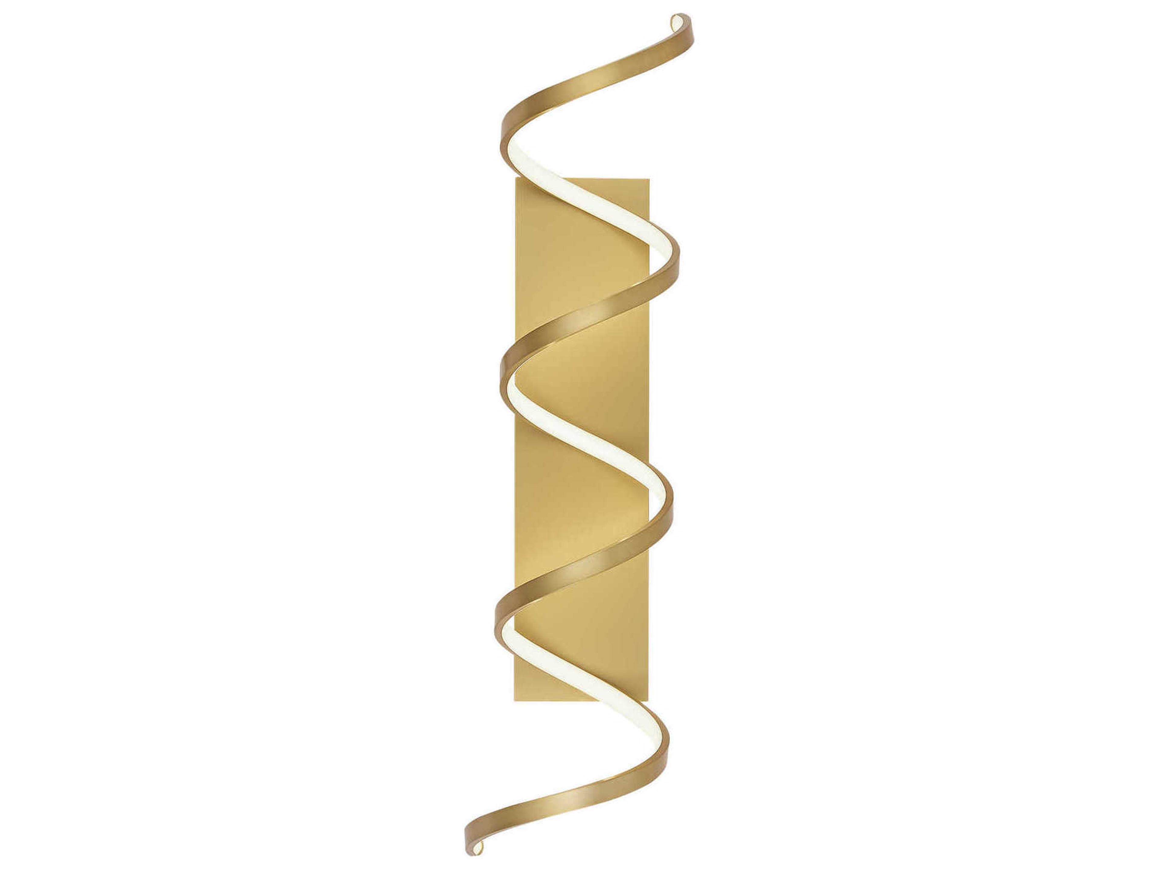 Synergy Antique Brass Gold Wall Sconce