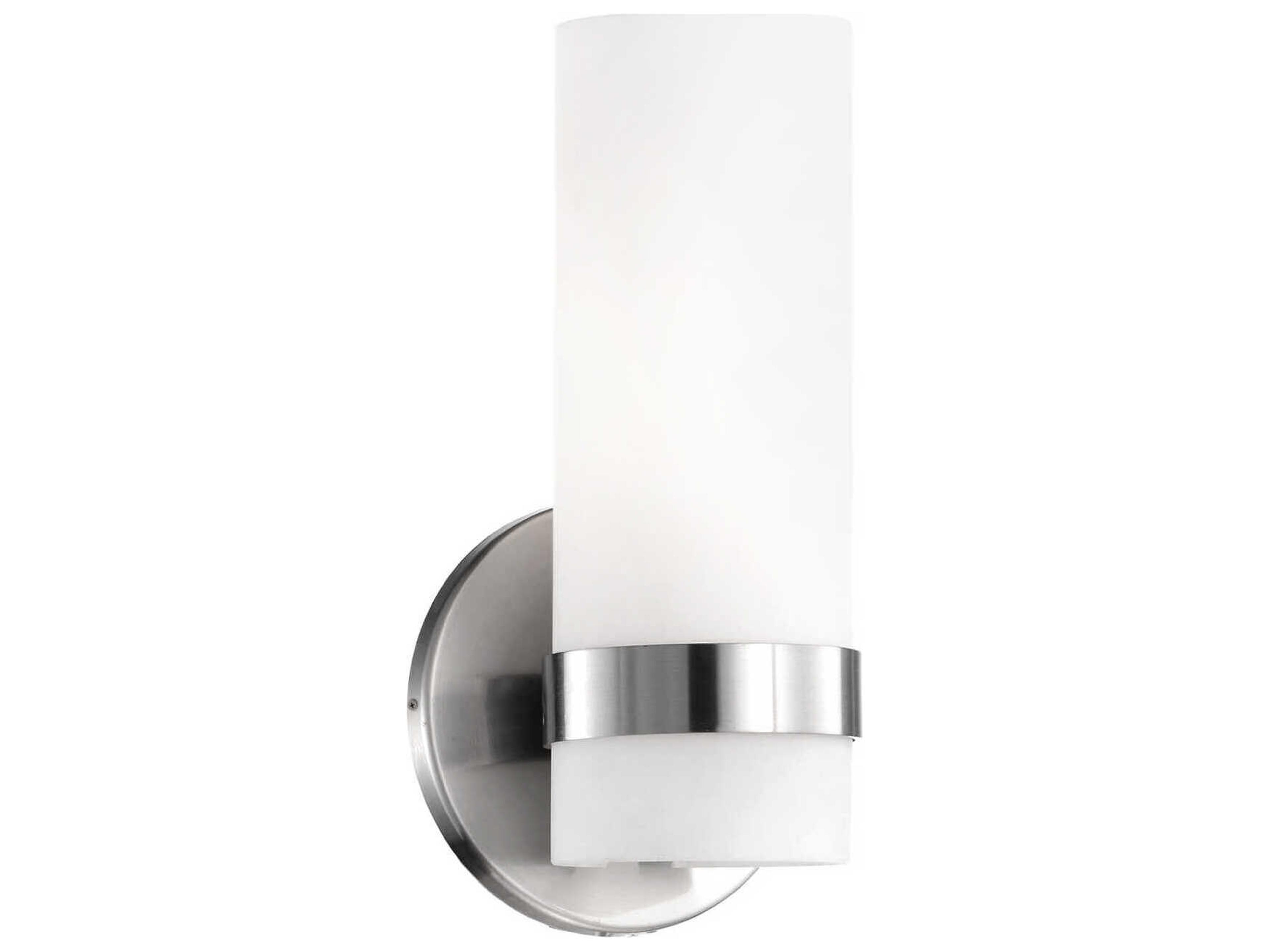 Milano Brushed Nickel Wall Sconce