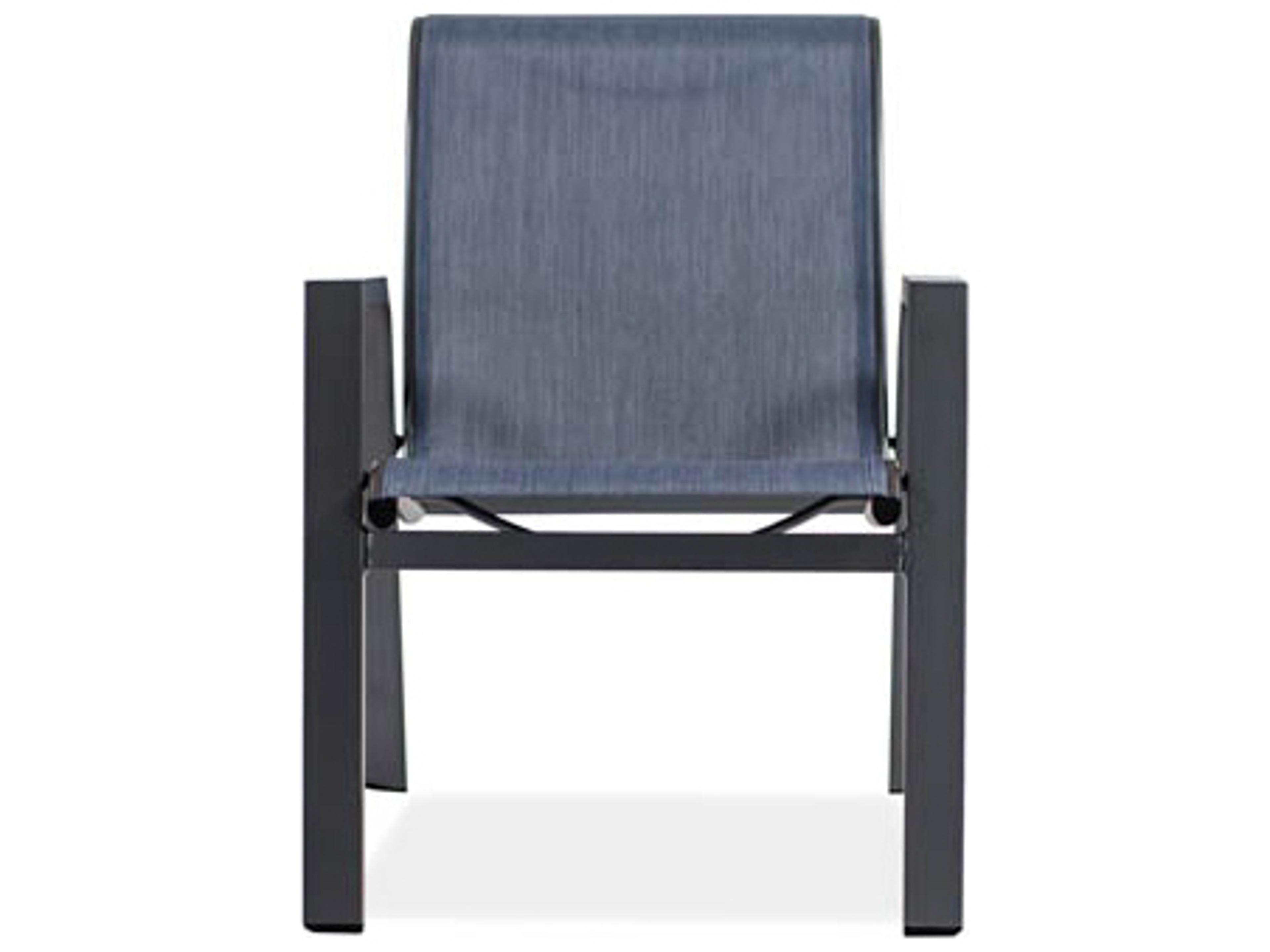 Koverton Ella Aluminum Sling Stackable Outdoor Patio Dining Arm Chair