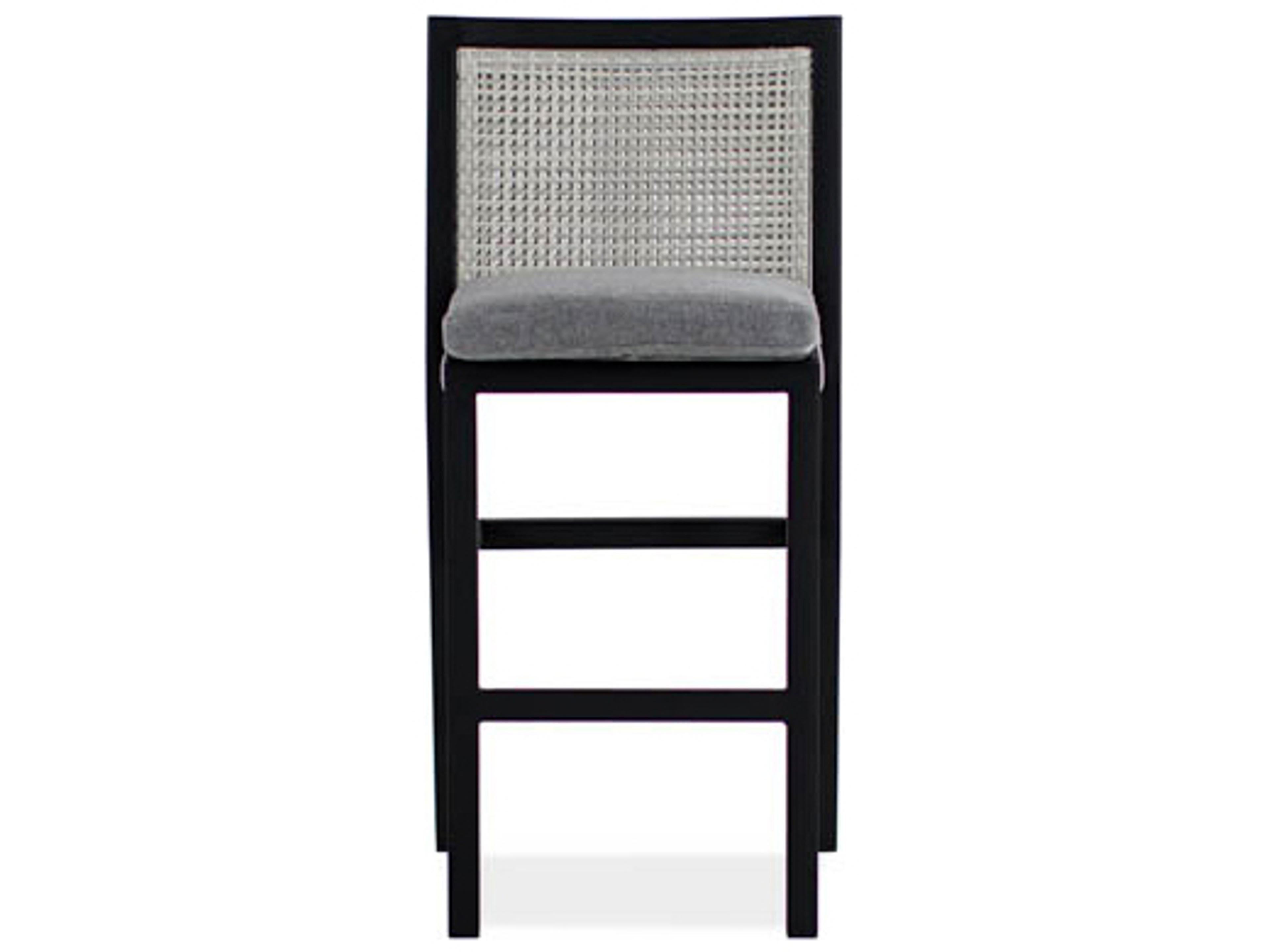 Koverton Parkview Woven Wicker Armless Patio Bar Stool