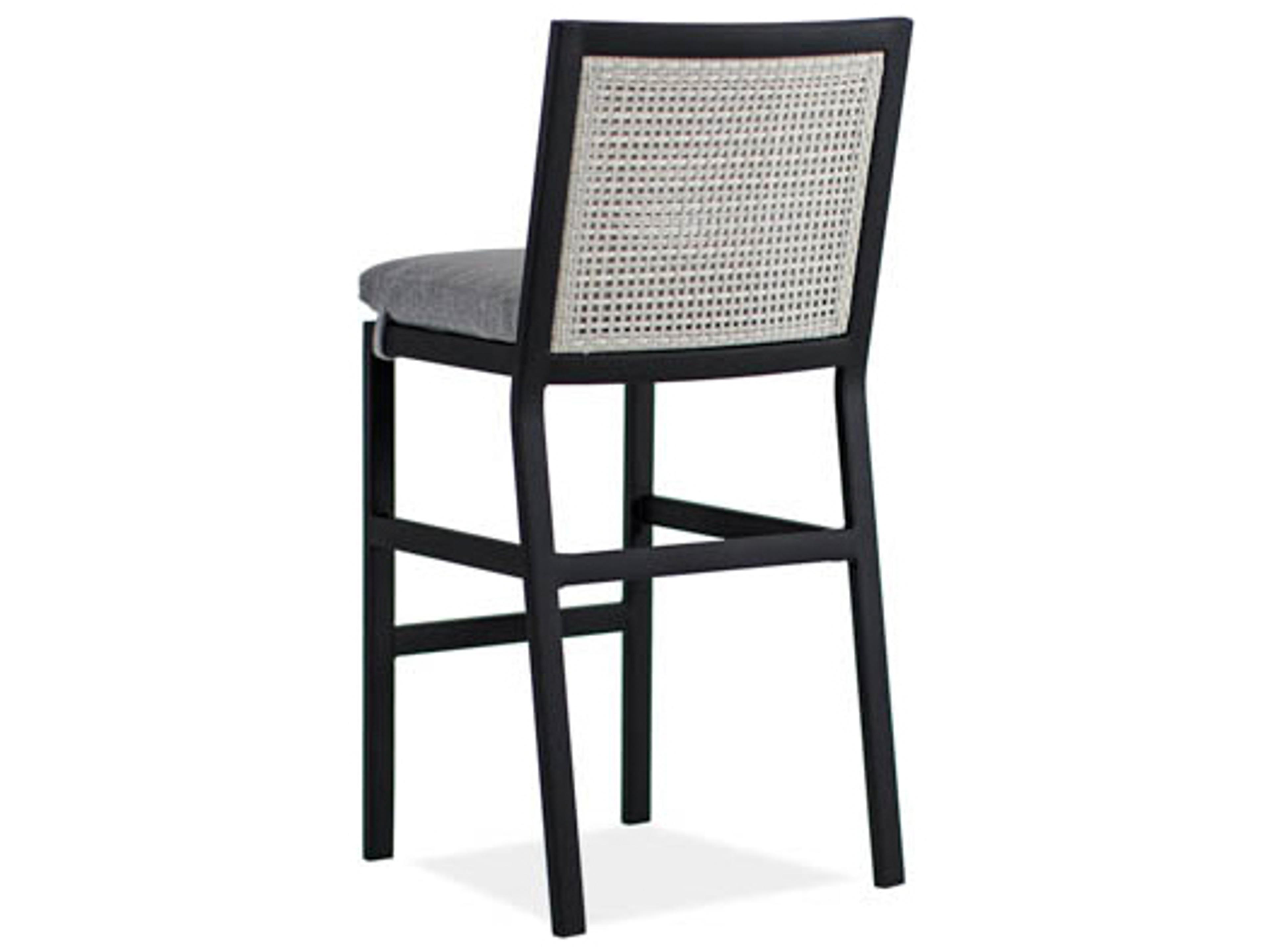 Koverton Parkview Woven Wicker Armless Patio Bar Stool