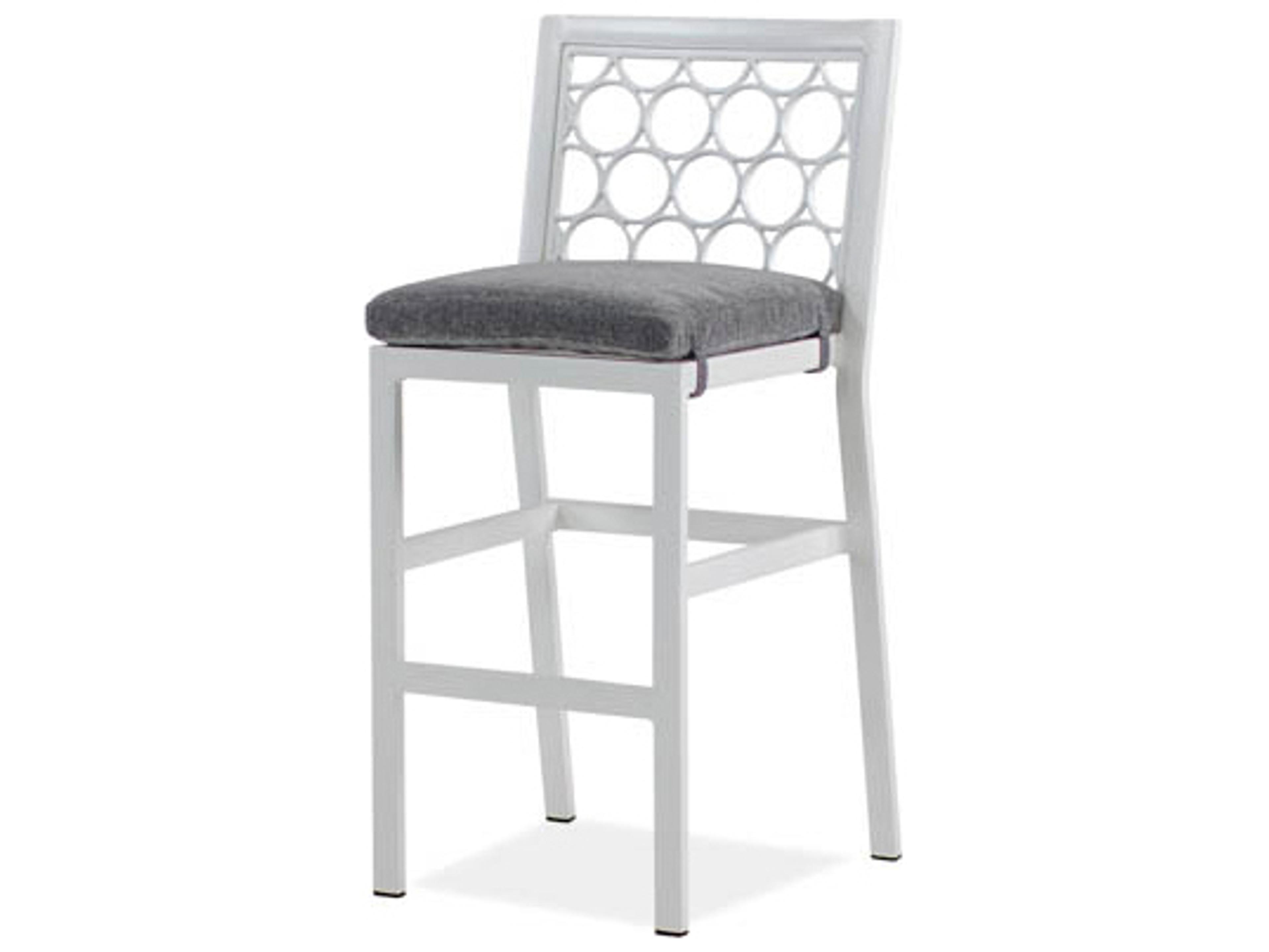 Koverton Parkview Cast Aluminum Armless Outdoor Bar Stool