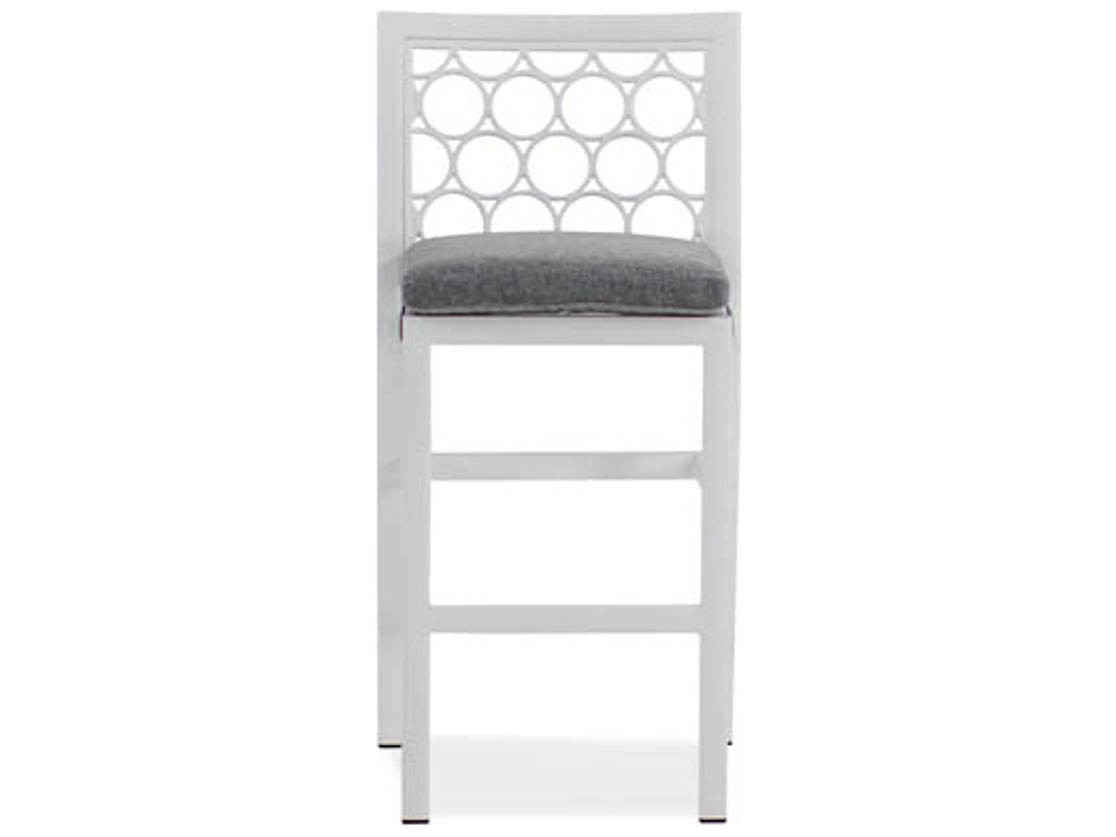 Koverton Parkview Cast Aluminum Armless Outdoor Bar Stool