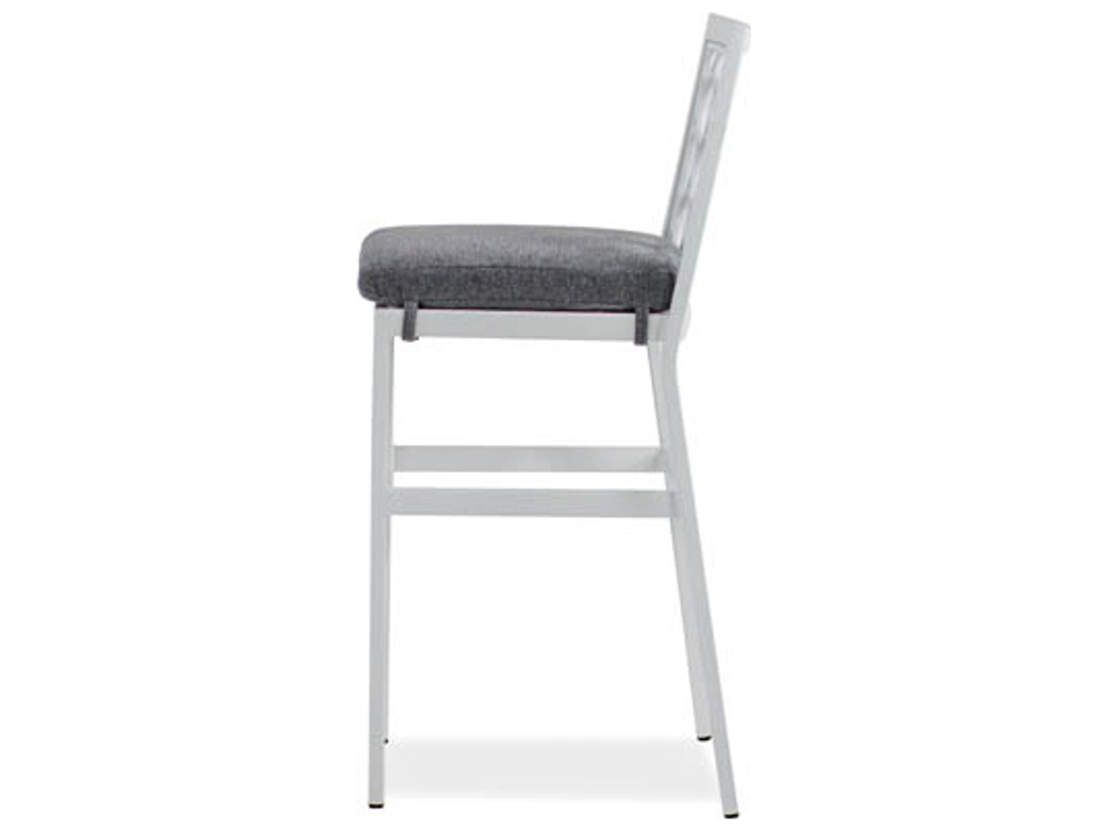 Koverton Parkview Cast Aluminum Armless Outdoor Bar Stool