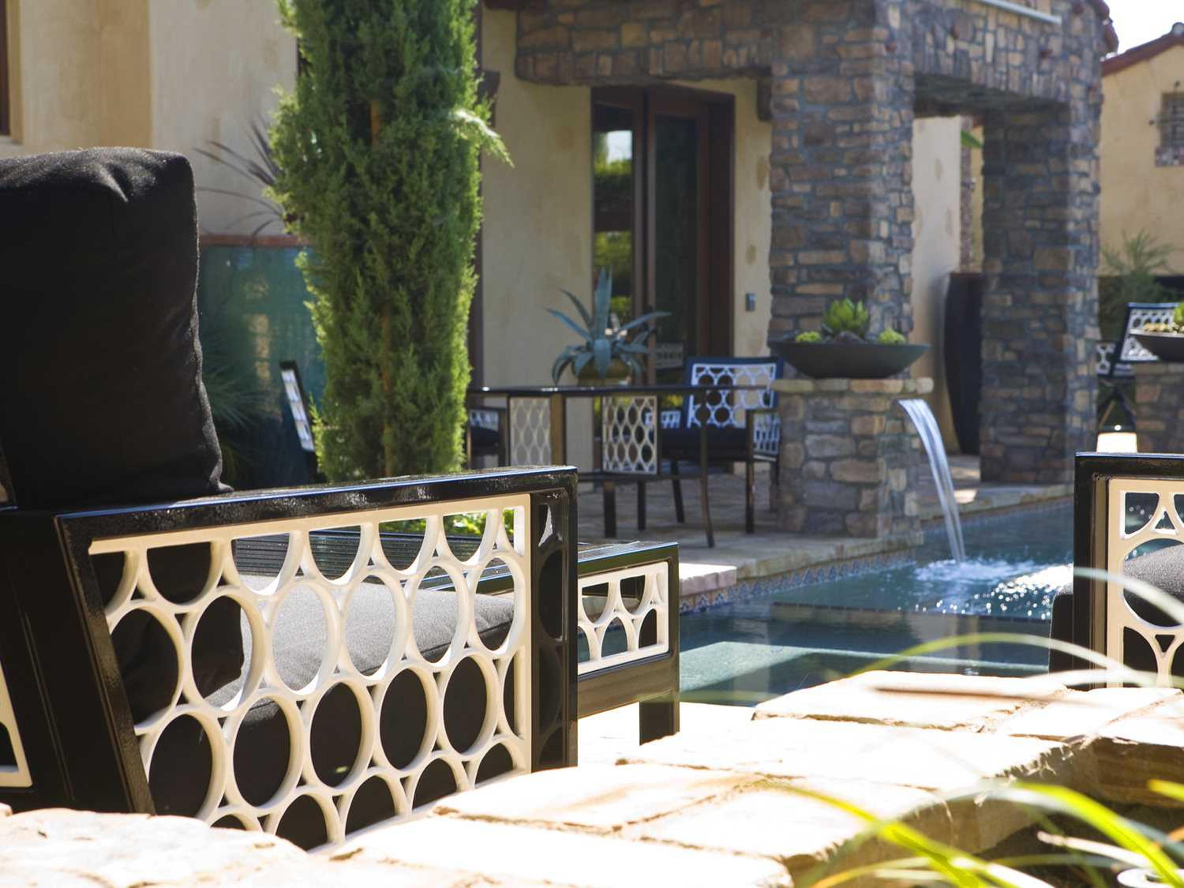 Koverton Parkview Cast Aluminum Deep Seating Outdoor Patio Club Chair