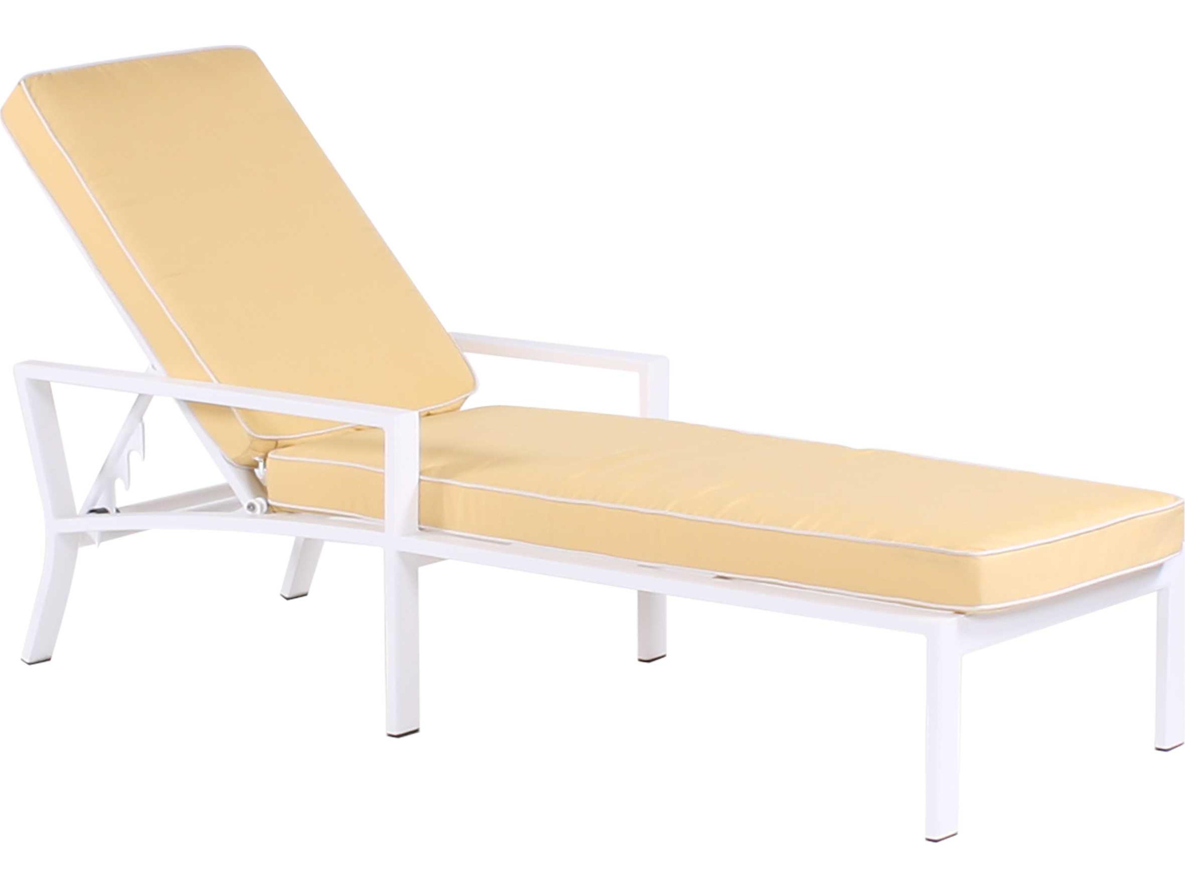 Parkview Cast Aluminum Single-Outdoor Chaise Lounge
