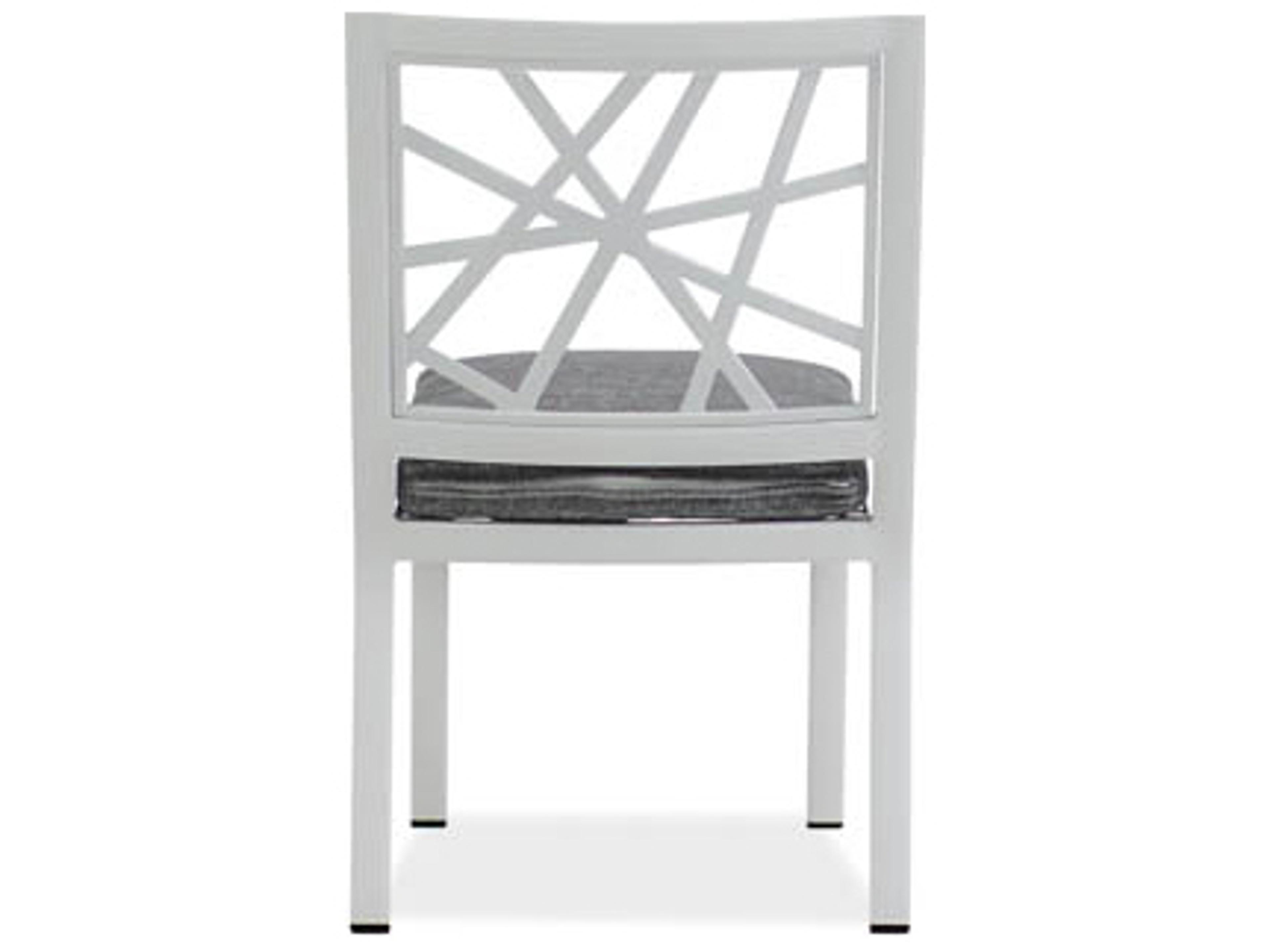 Koverton Parkview Knest Cast Aluminum Armless Outdoor Patio Dining Chair