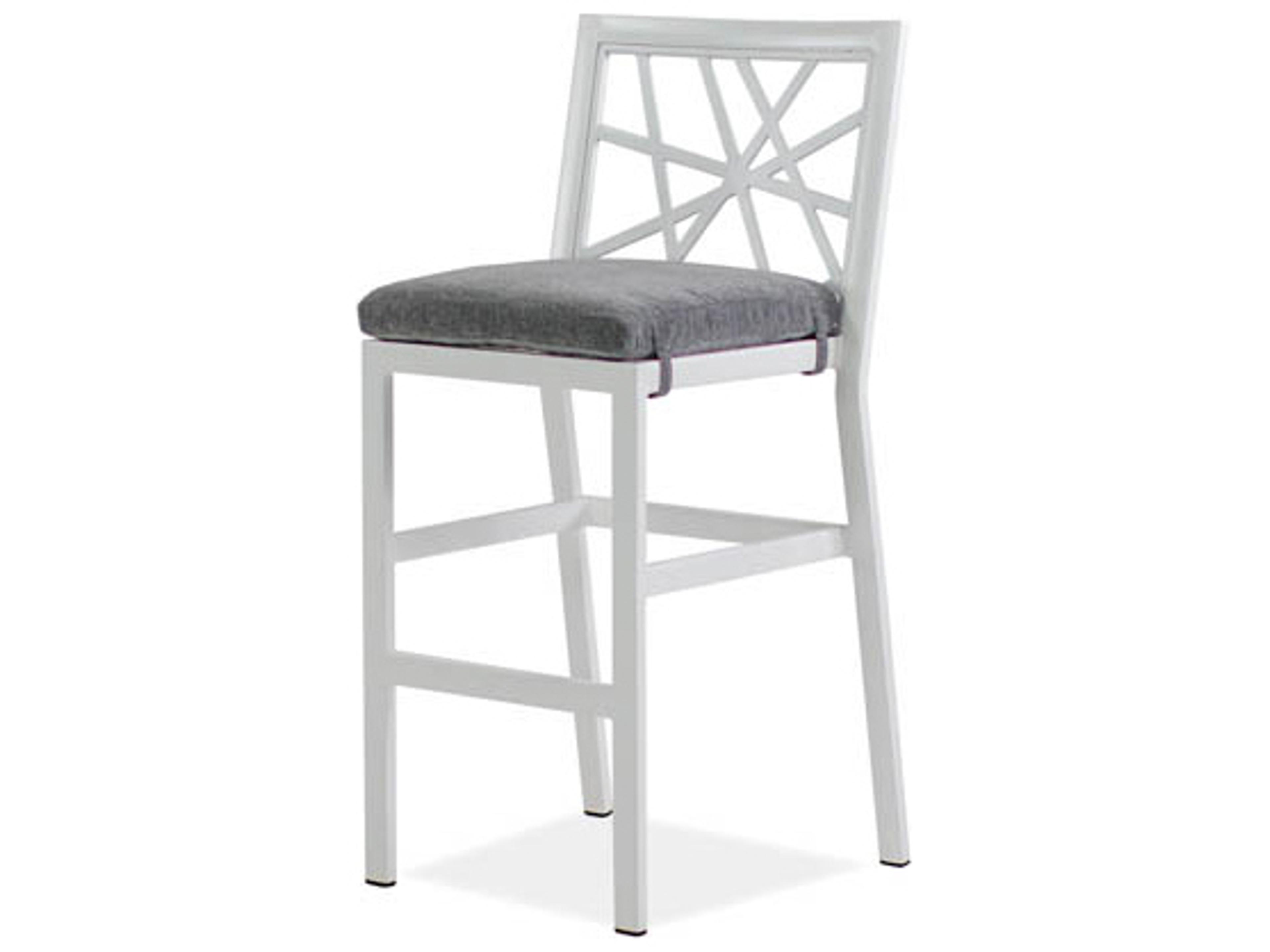 Parkview Knest Cast Aluminum Armless Outdoor Patio Bar Stool