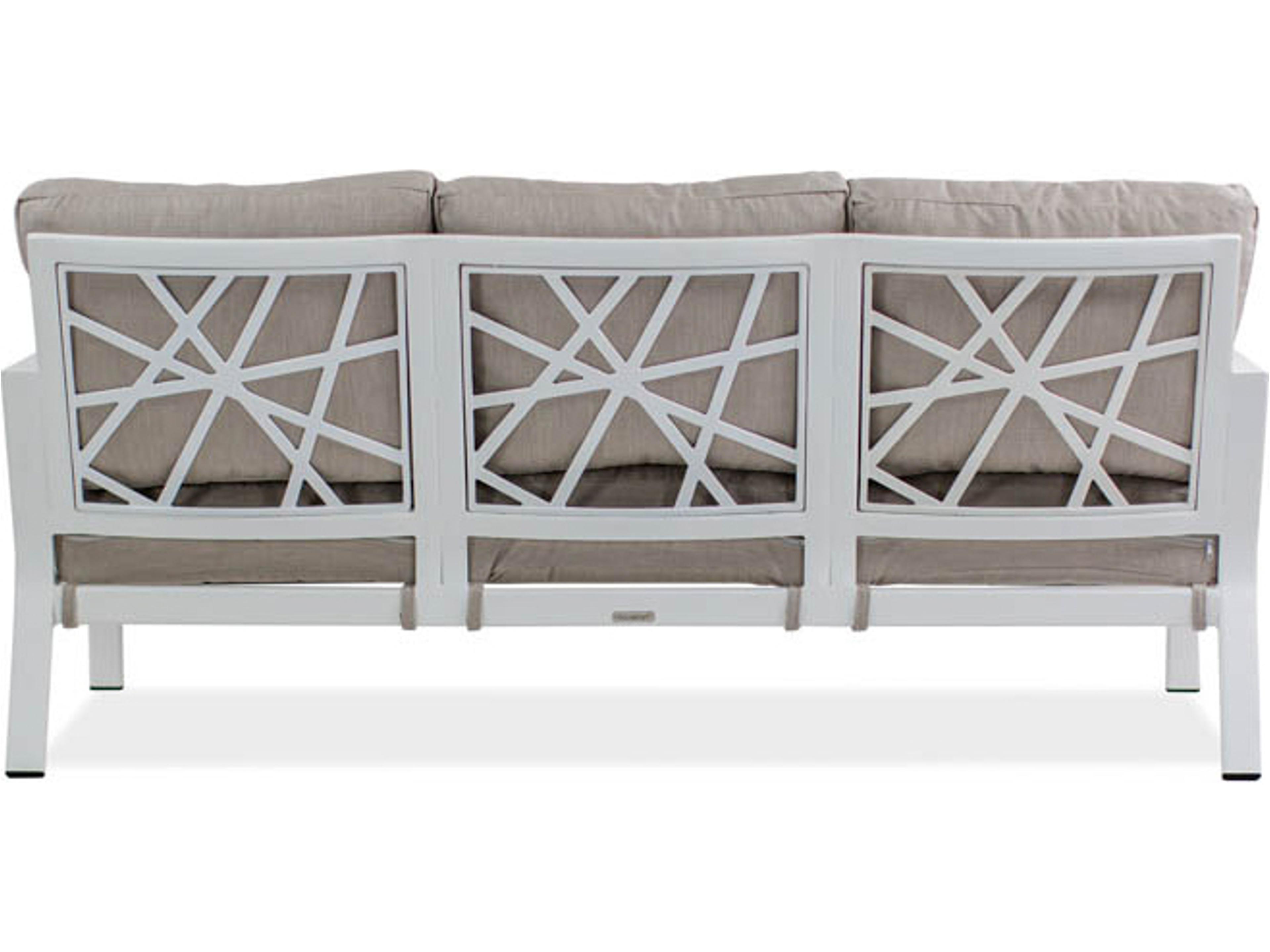 Koverton Parkview Knest Cast Aluminum Deep Seating Outdoor Patio Sofa