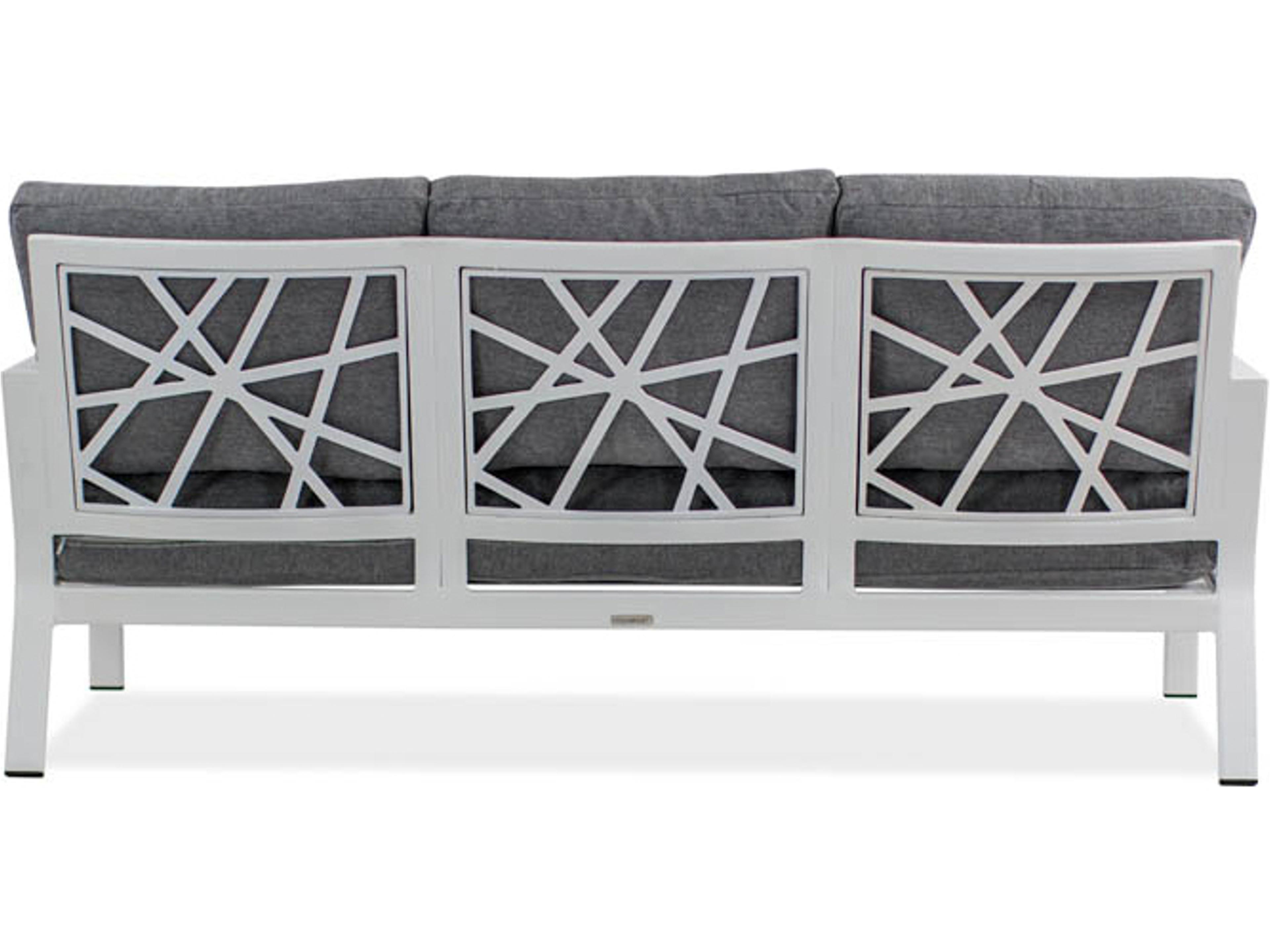 Koverton Parkview Knest Cast Aluminum Deep Seating Outdoor Patio Sofa
