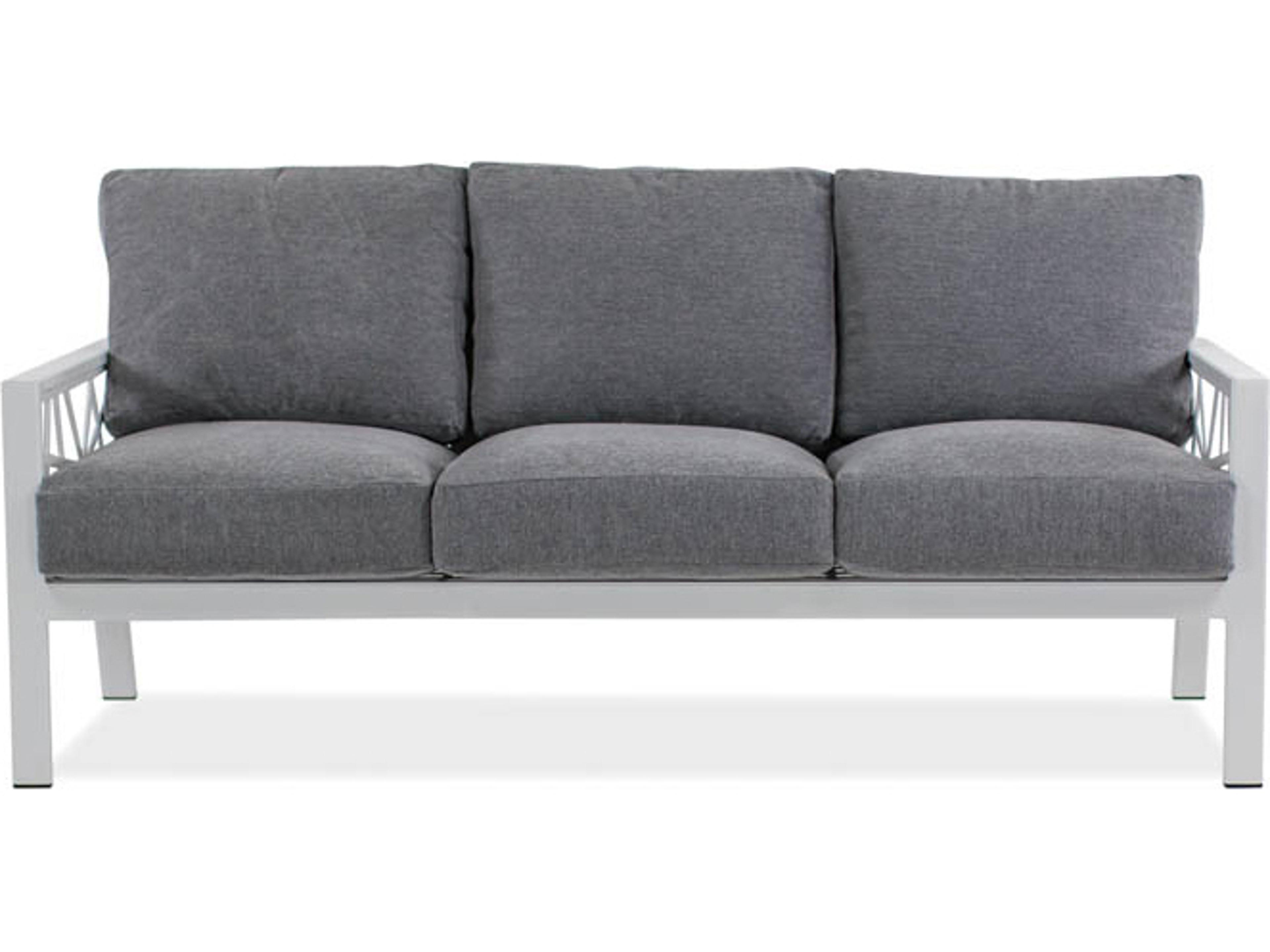 Koverton Parkview Knest Cast Aluminum Deep Seating Outdoor Patio Sofa