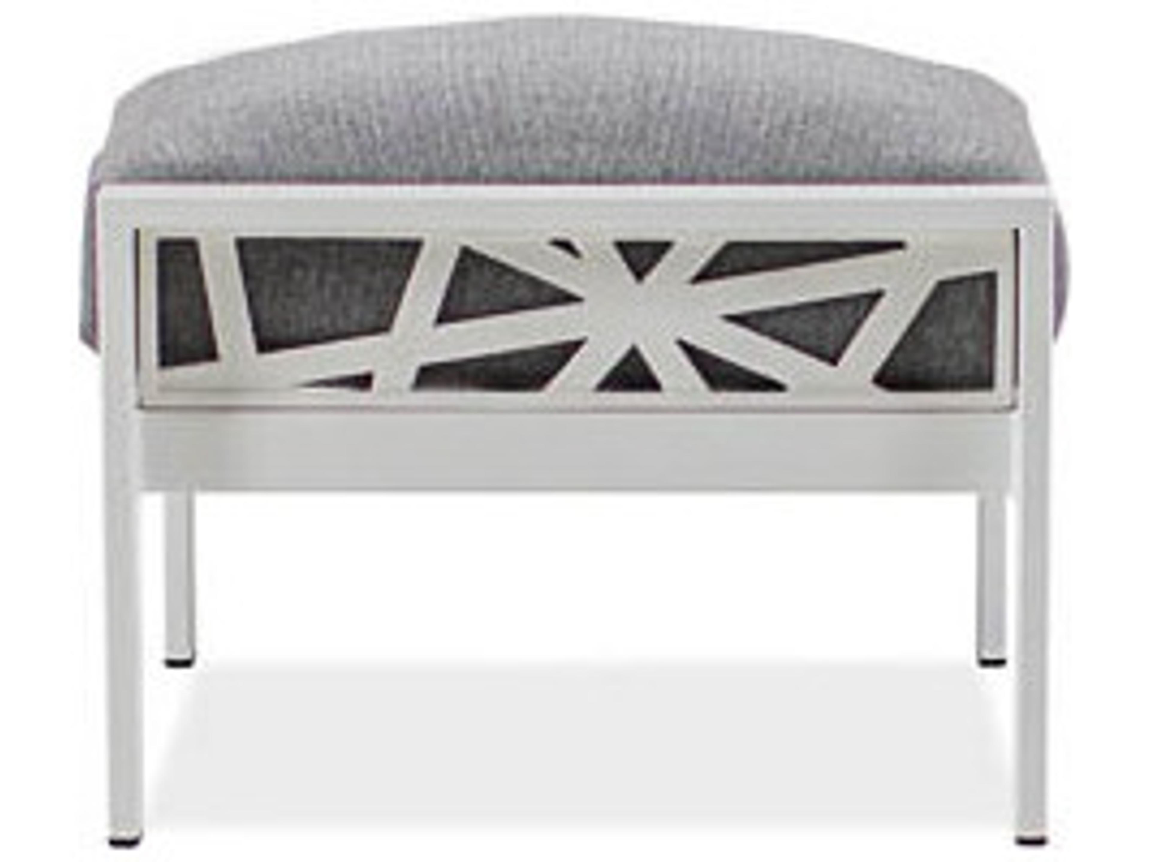 Koverton Parkview Knest Cast Aluminum Outdoor Ottoman