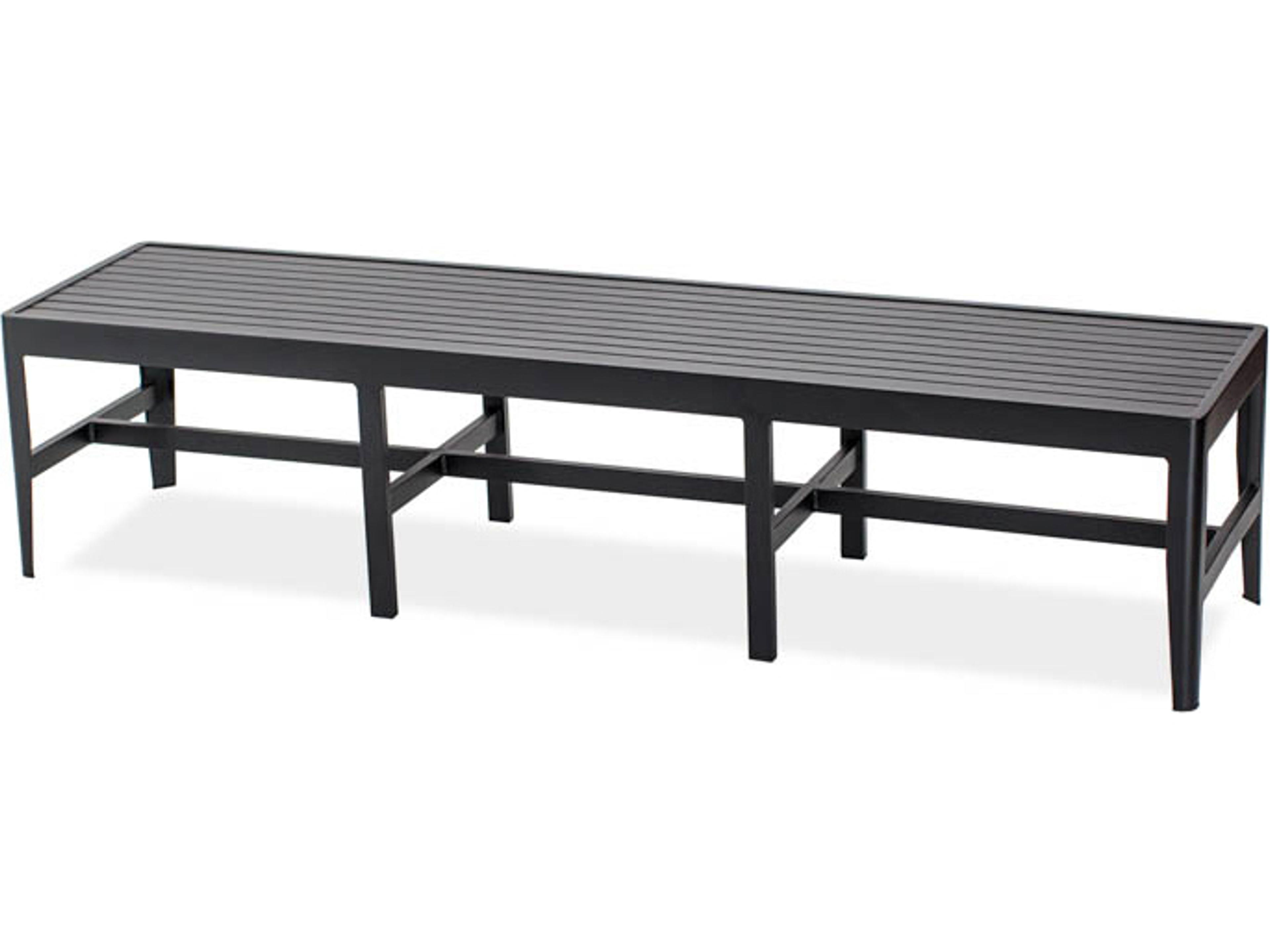 Serene Aluminum Dining Outdoor Patio Bench