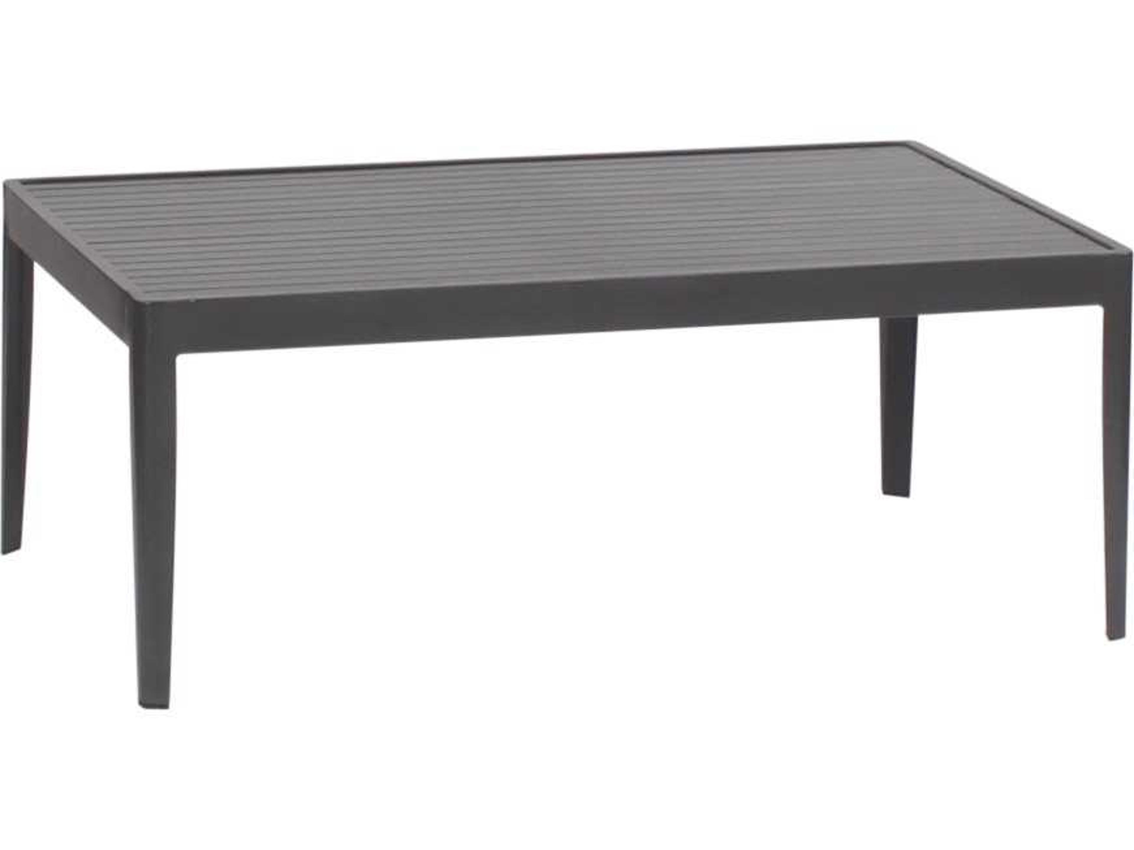 Serene Rectangular Outdoor Patio Coffee Table