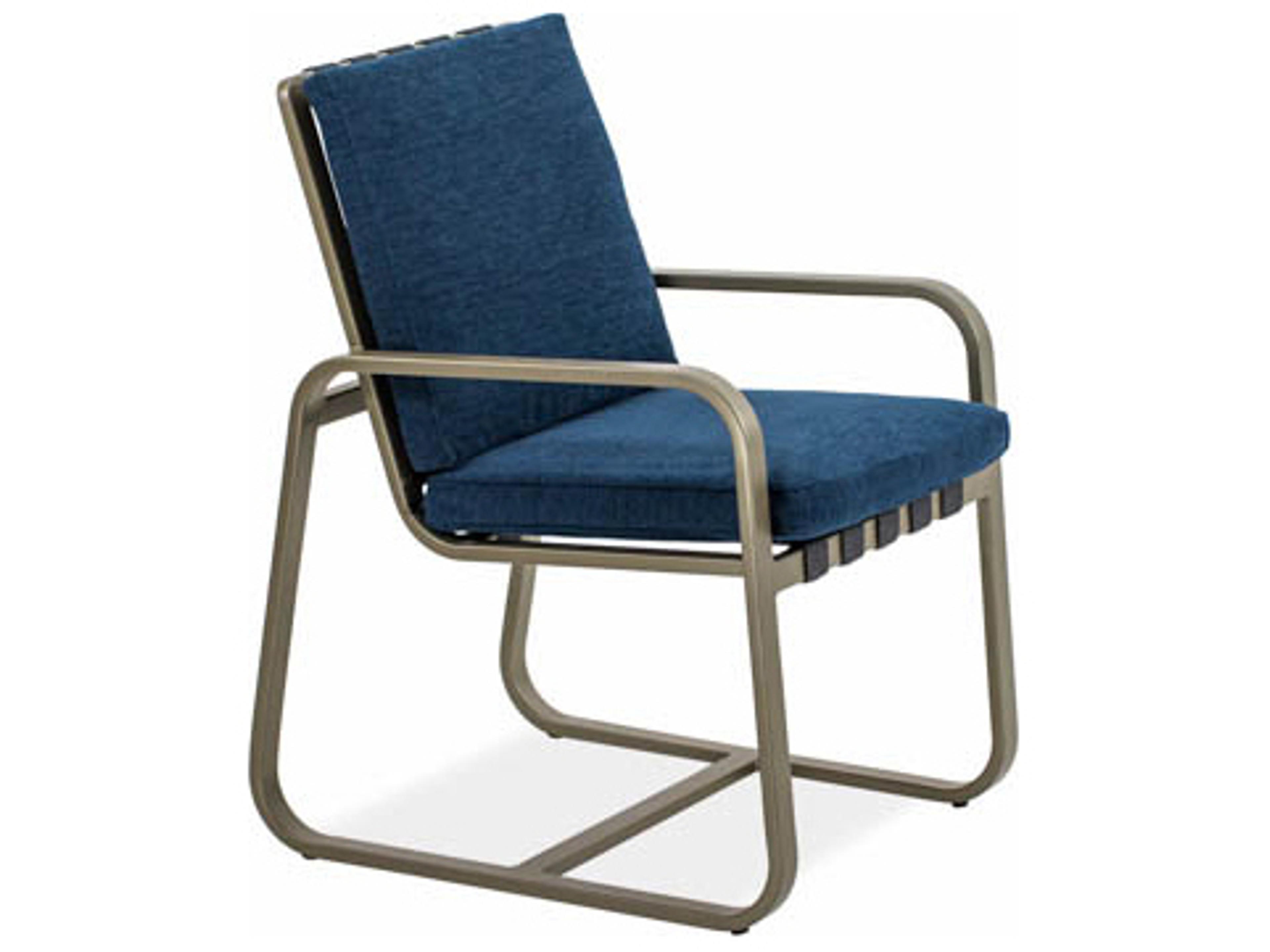 Chapman Extruded Aluminum Arm Patio Dining Chair