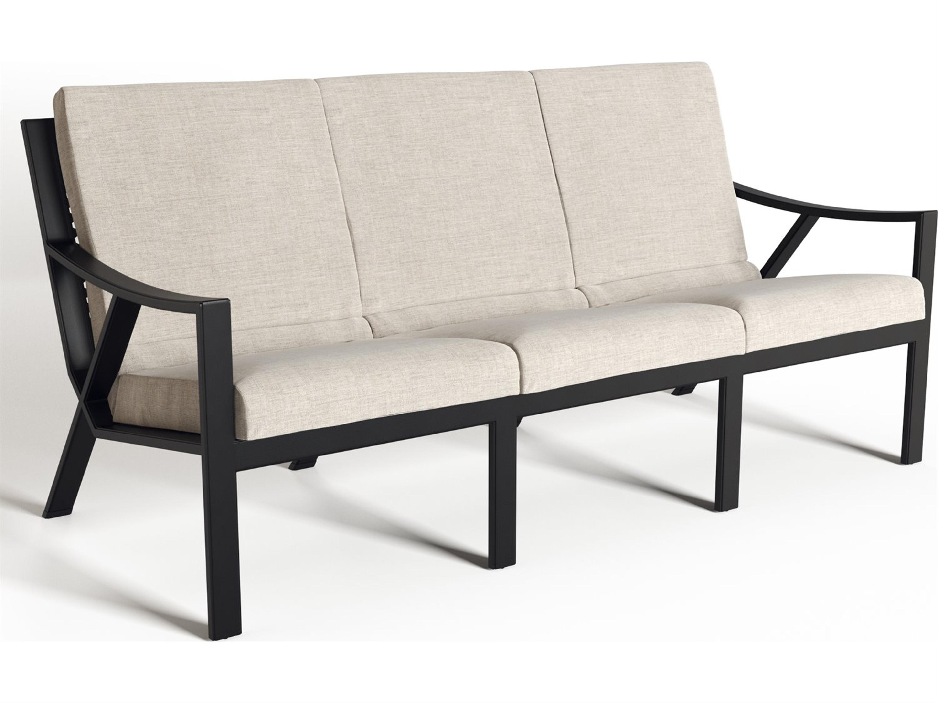 Koverton Hexi Aluminum Outdoor Patio Sofa
