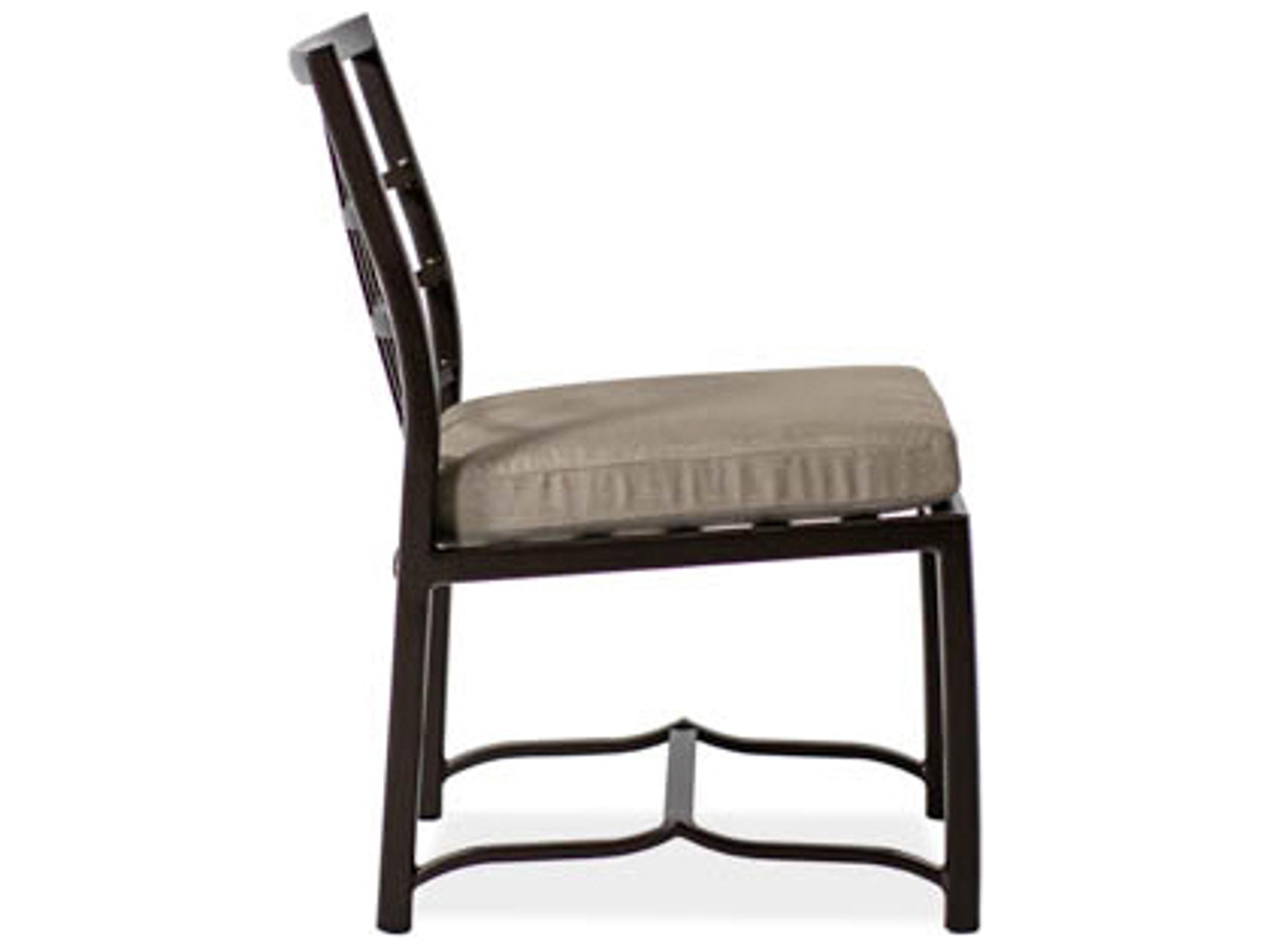 Koverton Evans Cast Aluminum Armless Outdoor Dining Chair